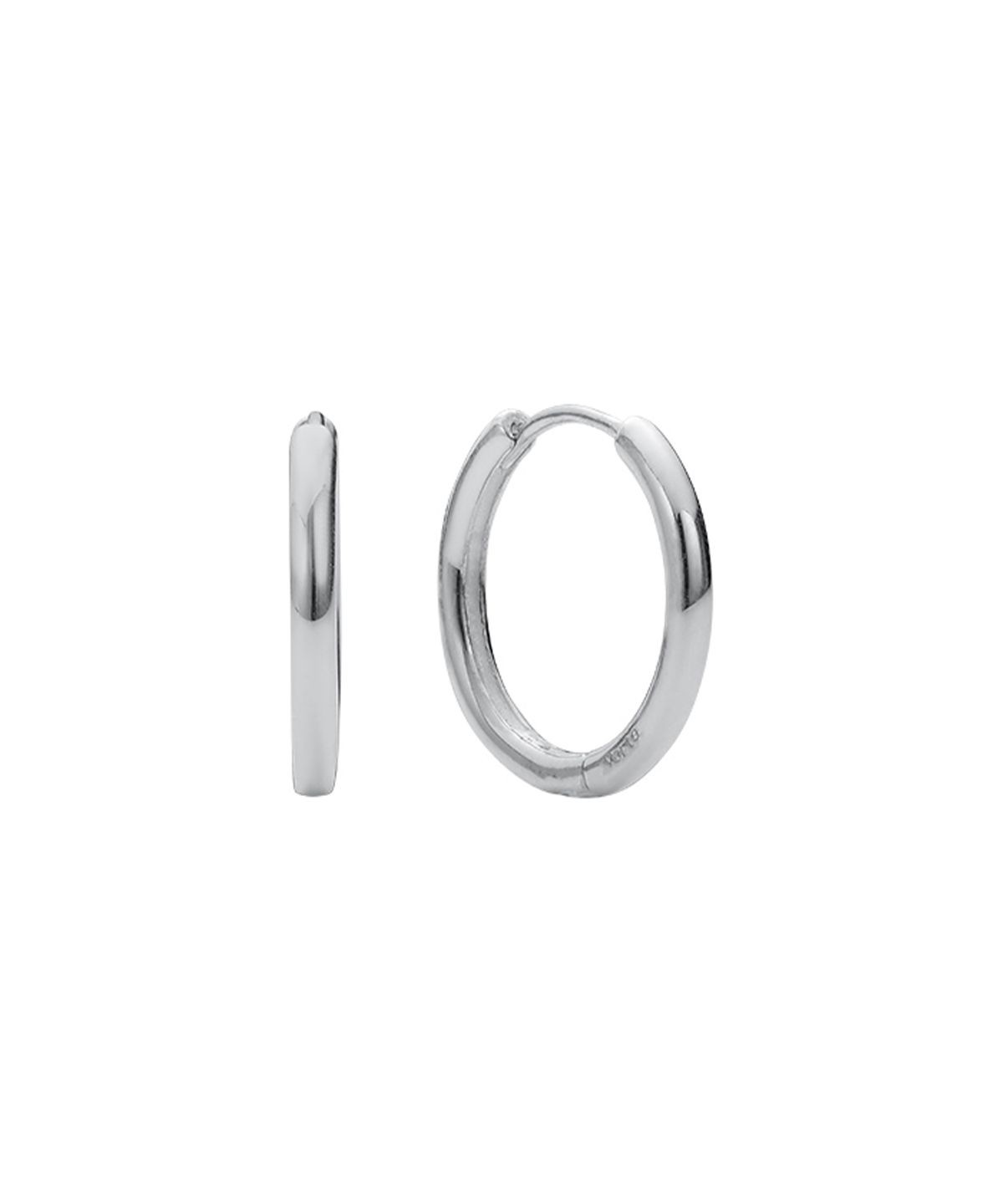 베흐트(VERTE) [925 silver] Deux.silver.210 / epais basic earring