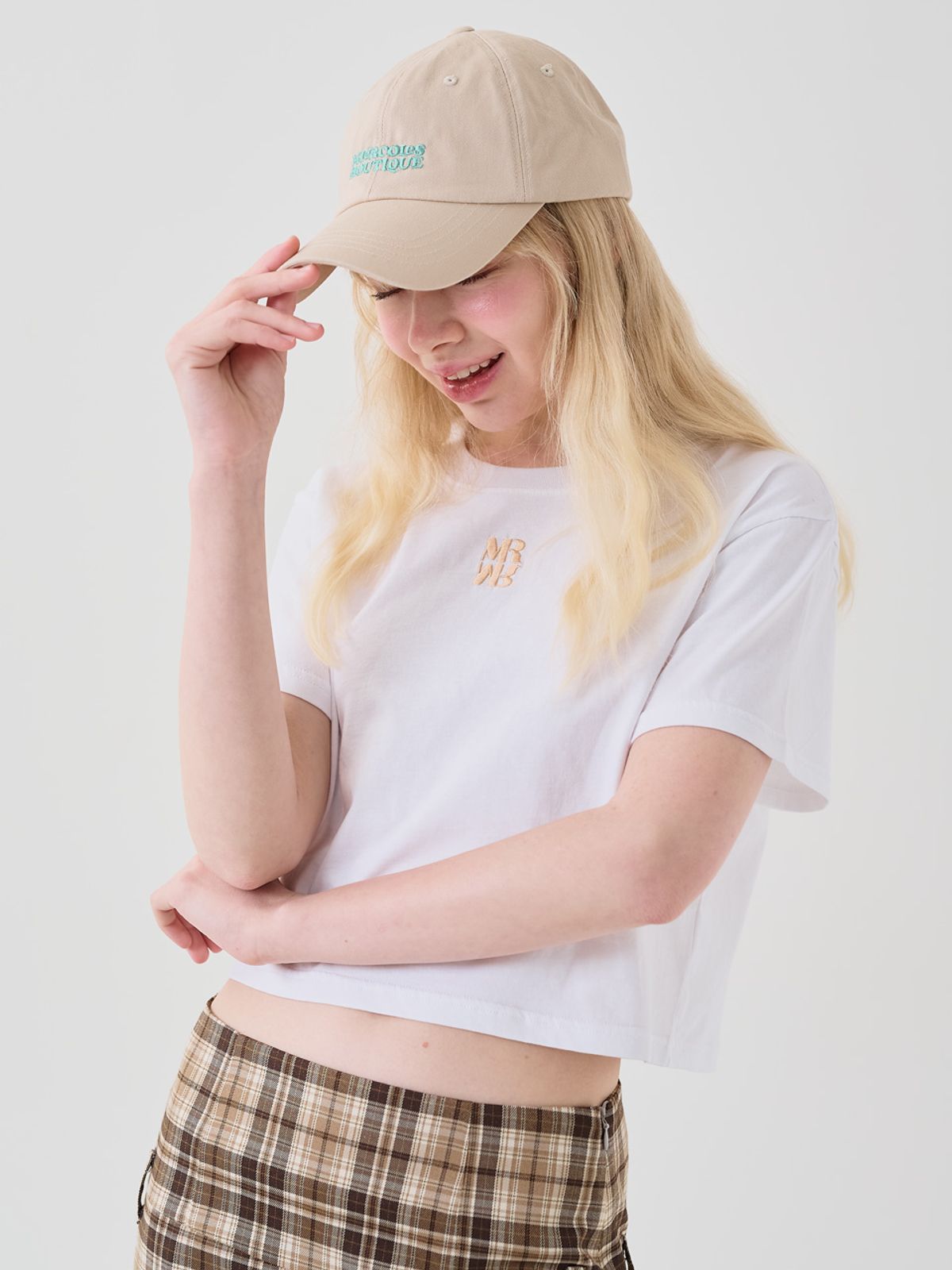 미에르꼴레스(MIERCOLES) MIERCOLES SIGNATURE BALLCAP [beige]