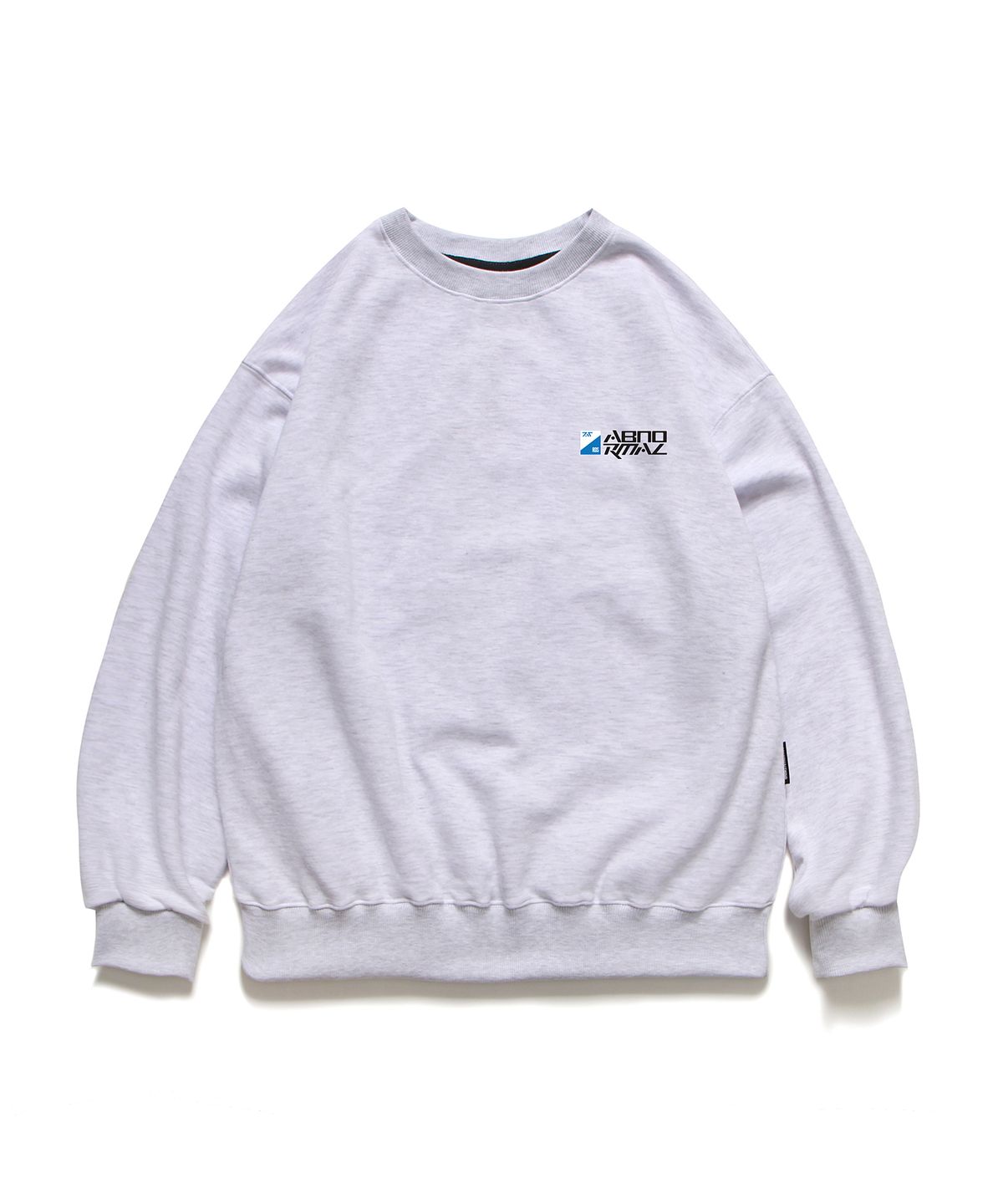 앱놀머씽(ABNORMALTHING) RD 크루넥 그레이 (RD CREWNECK GREY)