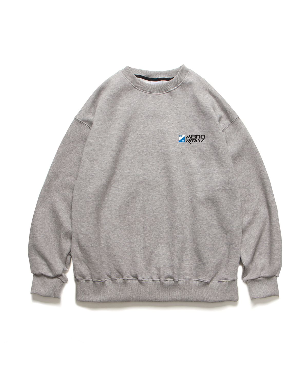 앱놀머씽(ABNORMALTHING) RD 크루넥 라이트그레이 (RD CREWNECK LIGHT GREY)