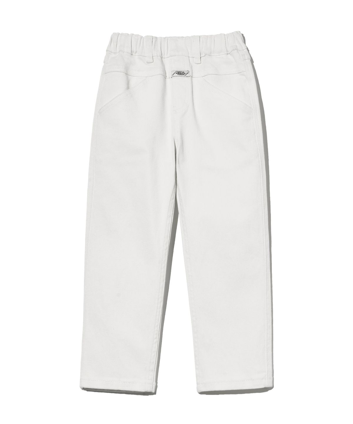 마리떼 키즈(MARITHÉ KIDS) KIDS X-POCKET TAPERED DENIM PANTS white