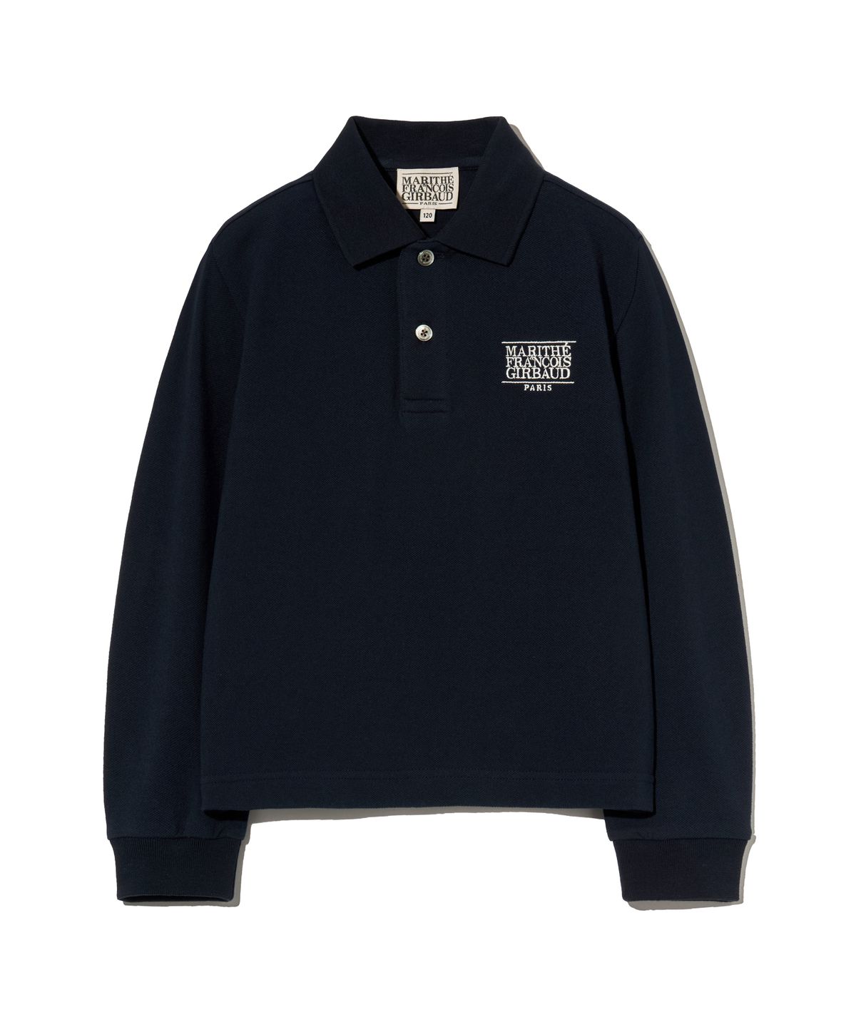 마리떼 키즈(MARITHÉ KIDS) KIDS PK COLLAR LONG SLEEVES navy