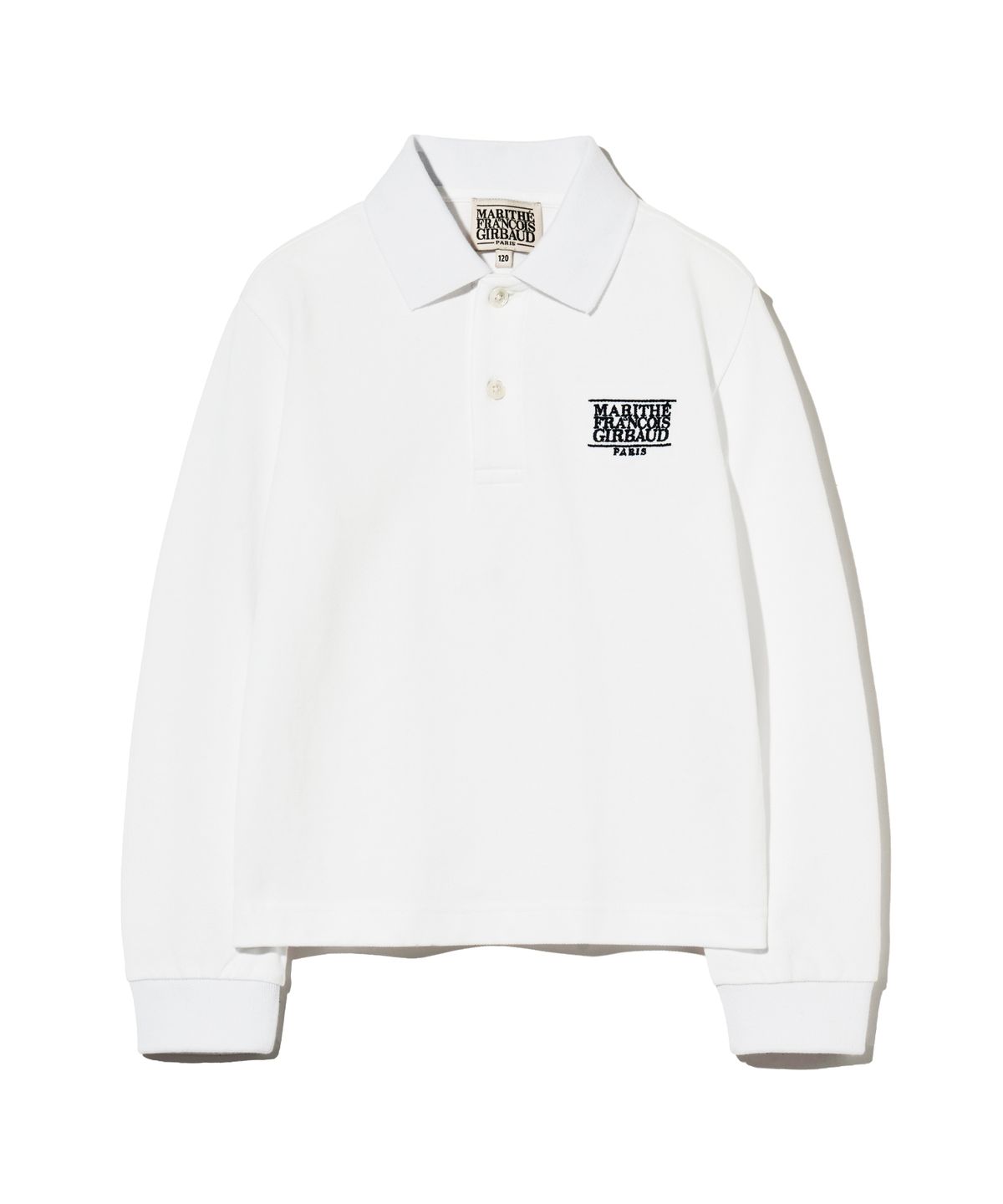 마리떼 키즈(MARITHÉ KIDS) KIDS PK COLLAR LONG SLEEVES white