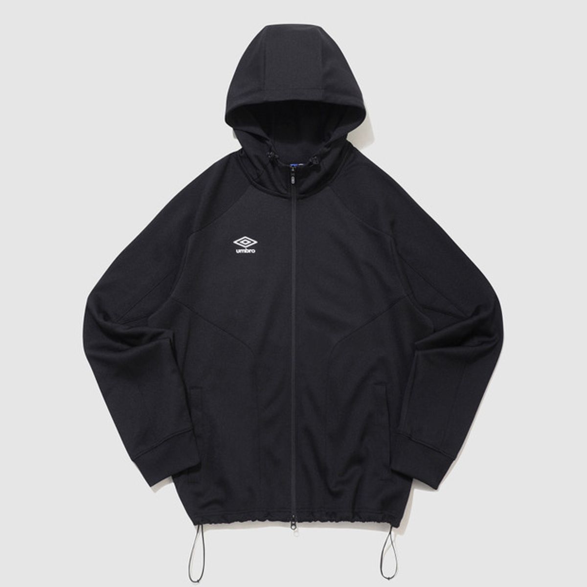 엄브로(UMBRO) PTR 프리 매치 니트 후드 집업 블랙(UQ121SFT11)