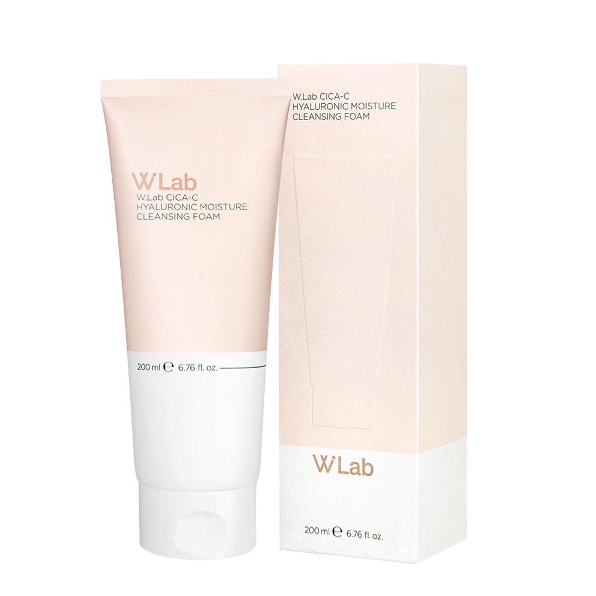더블유랩(WLAB) 시카씨 히알루론산 모이스처 클렌징 폼 200ml