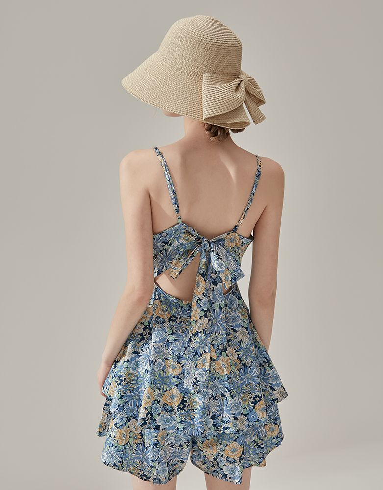 【Vikini Vender】エイシャフラワーロンパース MUSINSA公式 | VIKINI VENDER Aisha Flower Romper