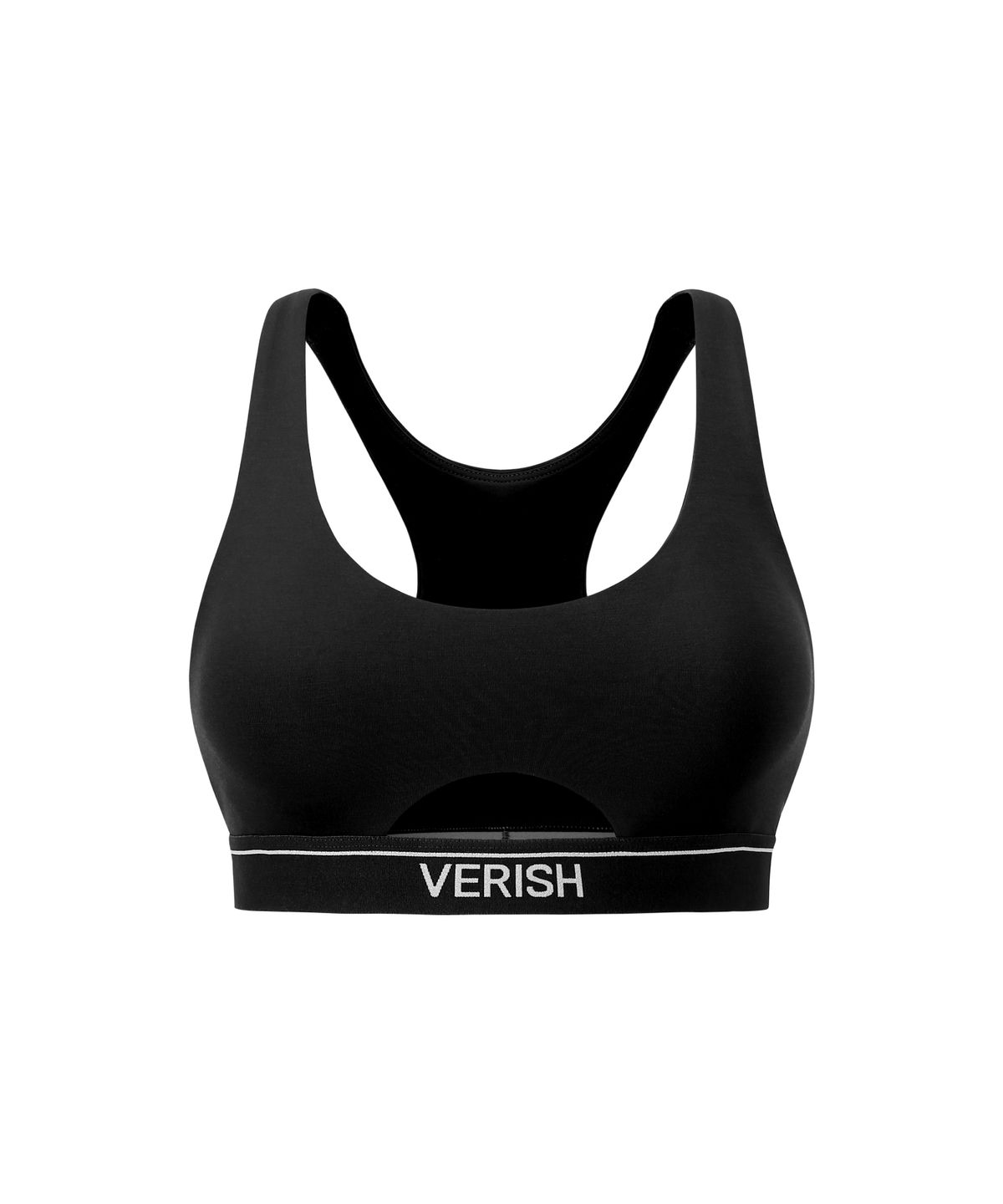 베리시(VERISH) 코튼스티치 브라탑 컷아웃 로고