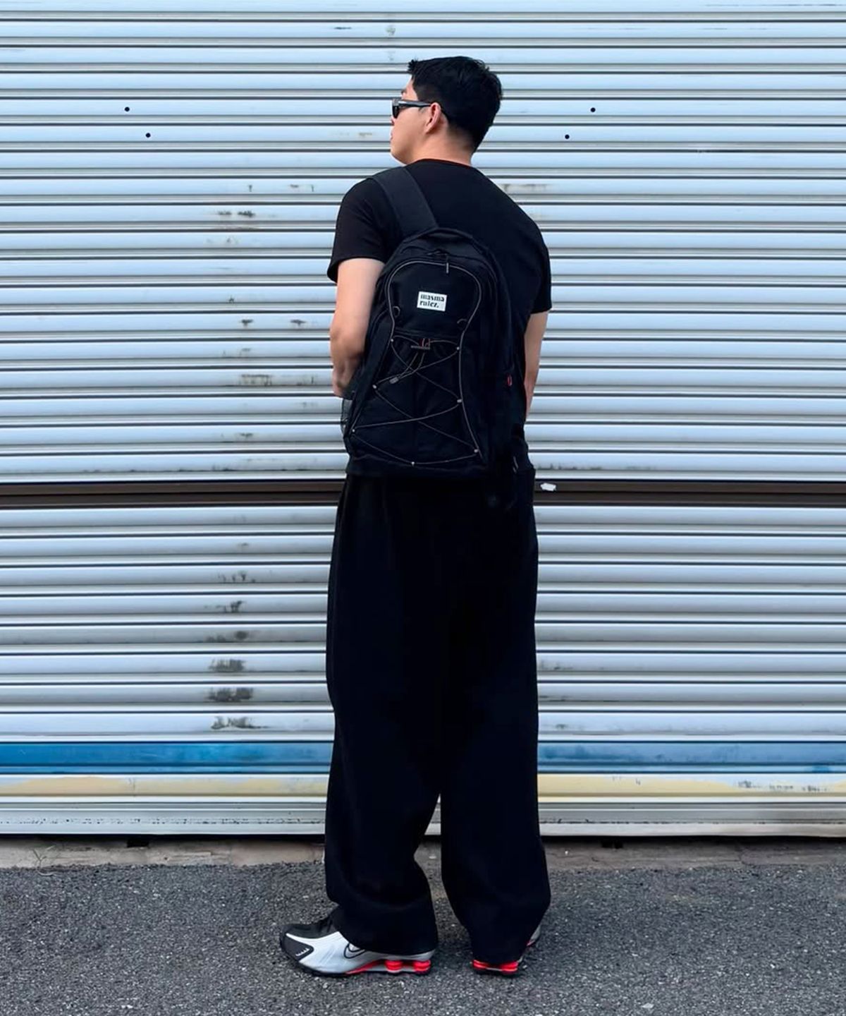마스마룰즈(MASMARULEZ) Urban sprint layered backpack_Black