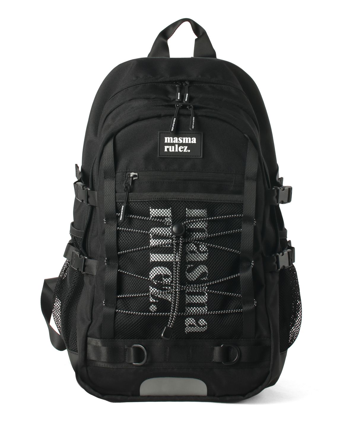 마스마룰즈(MASMARULEZ) Sporty mesh backpack_Black