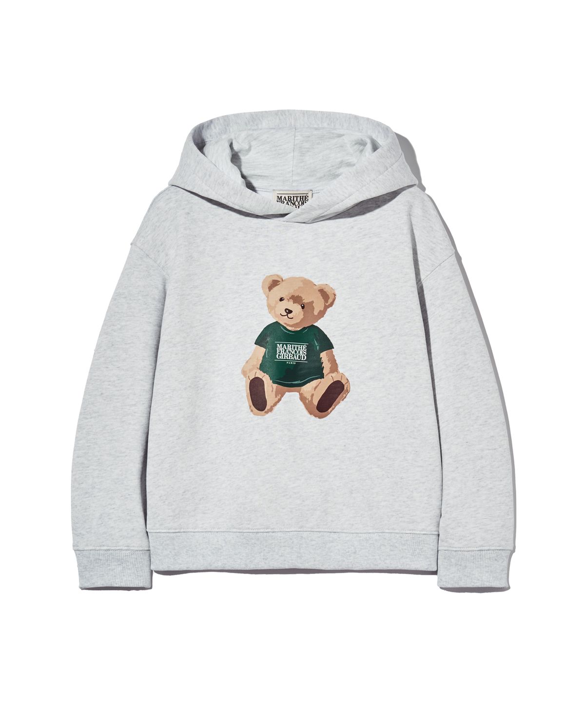 마리떼 키즈(MARITHÉ KIDS) KIDS MARI BEAR HOODIE light heather gray