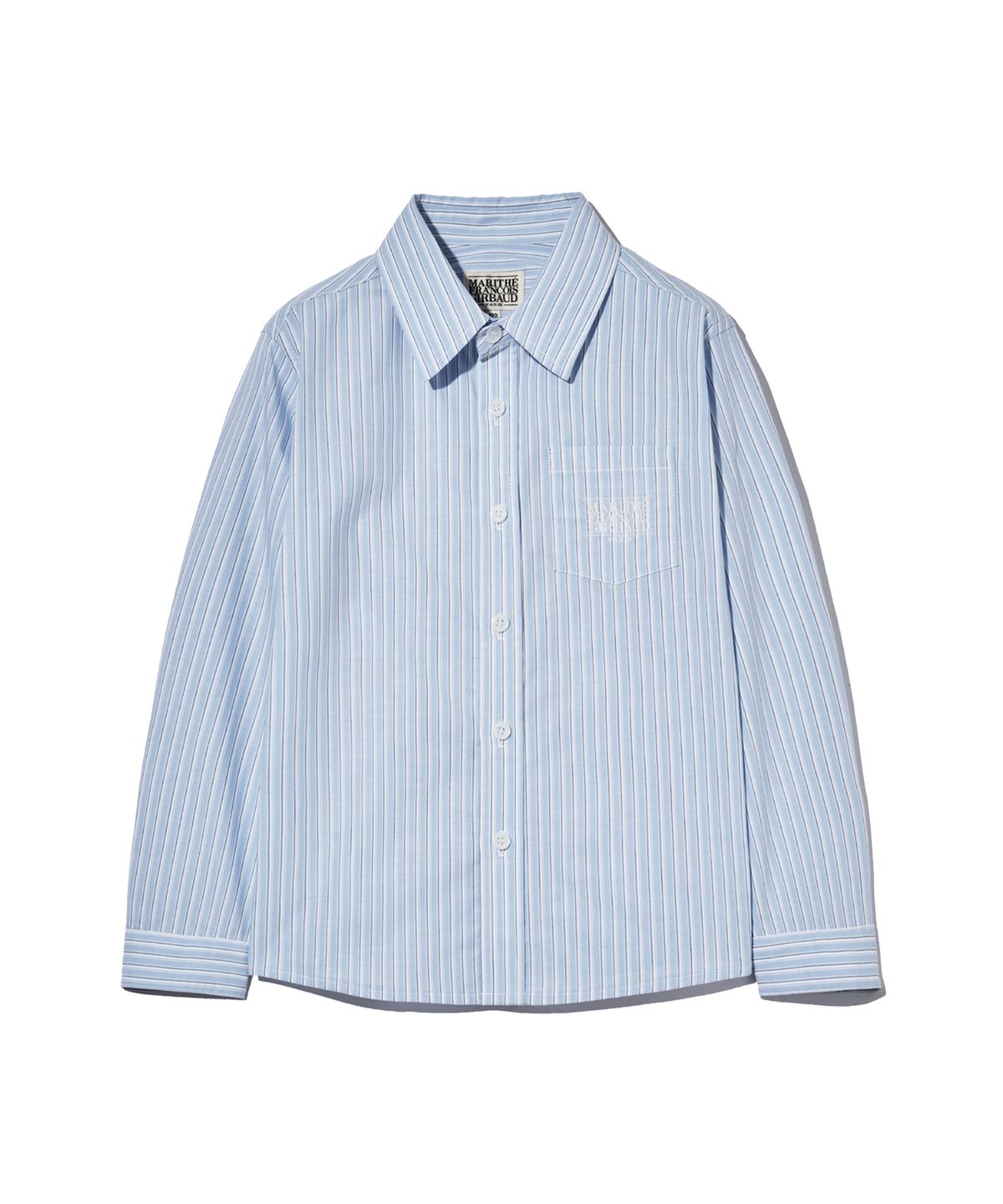 마리떼 키즈(MARITHÉ KIDS) KIDS EMBROIDERY SHIRT sky blue