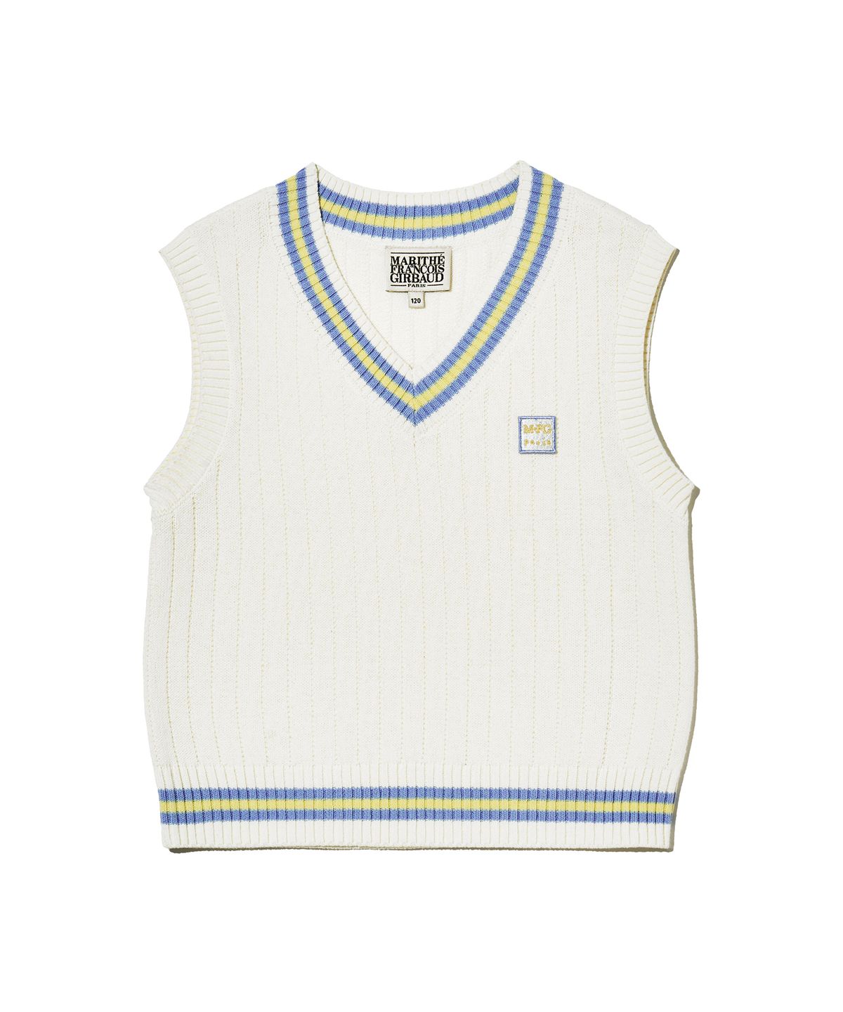 마리떼 키즈(MARITHÉ KIDS) KIDS KNIT VEST ivory