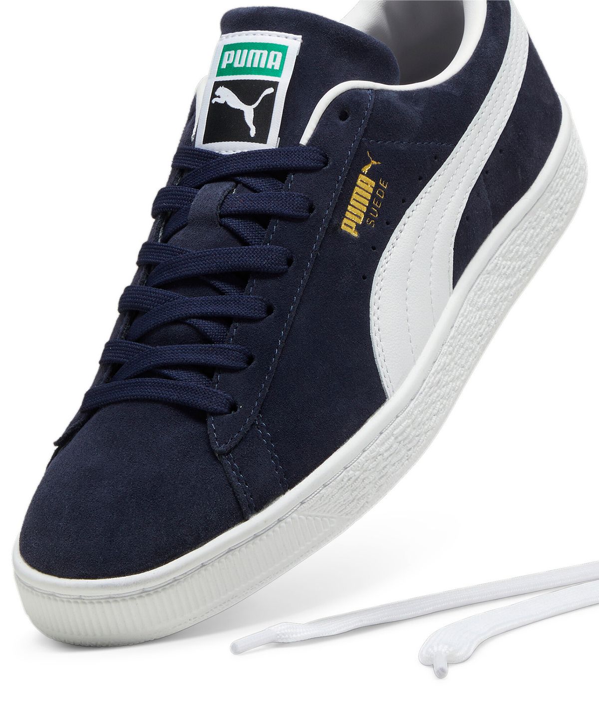 푸마(PUMA) 스웨이드 클래식 - 네이비:화이트 / 399781-03