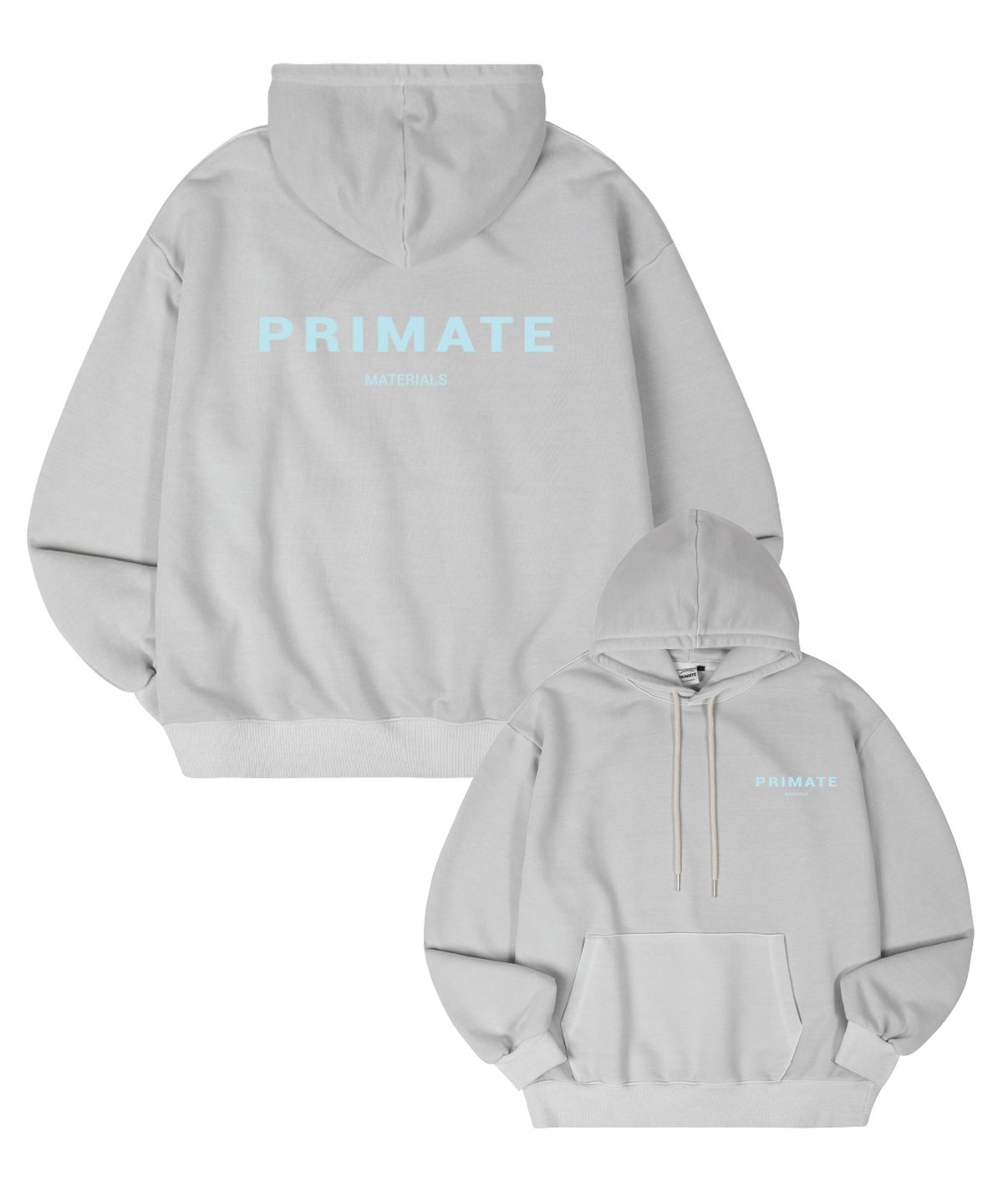 프라임에이트(PRIMATE) ESSENCE 피그먼트 오버핏 후드티셔츠 4 COLORS