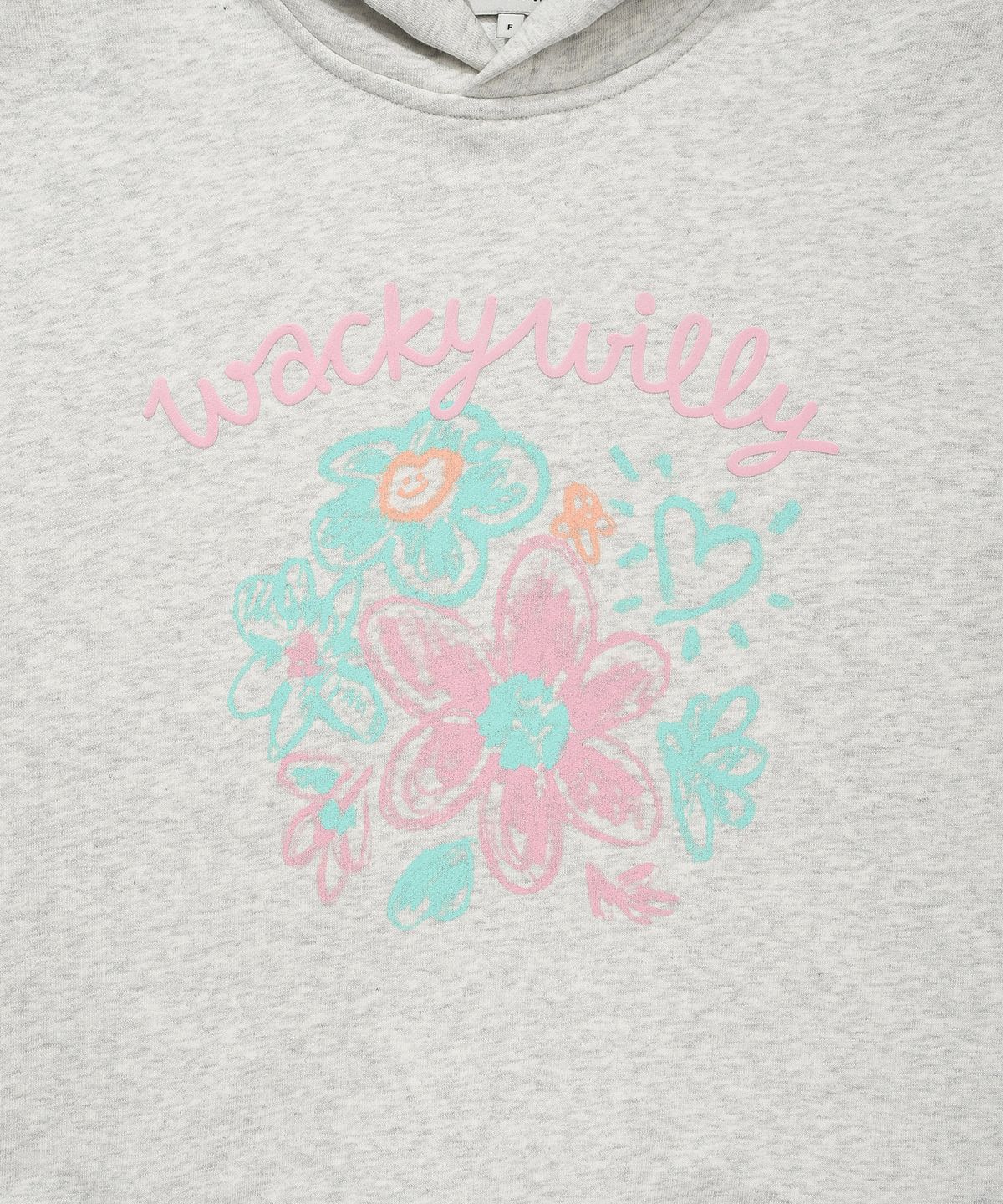 와키윌리(WACKY WILLY) 우먼스 크레용 릴리 후드 오트밀