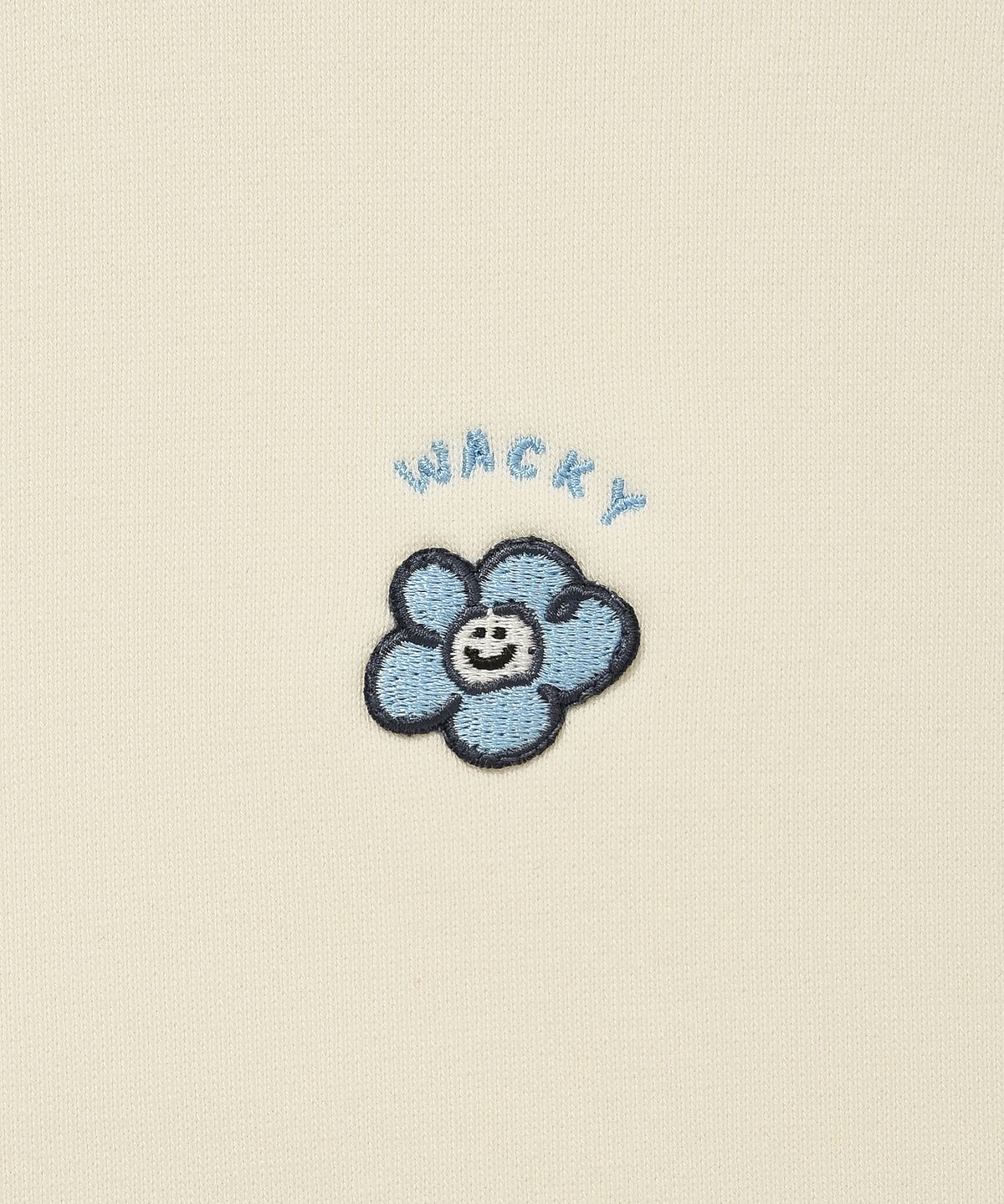 와키윌리(WACKY WILLY) 우먼스 릴리 와펜 크롭 후드 크림