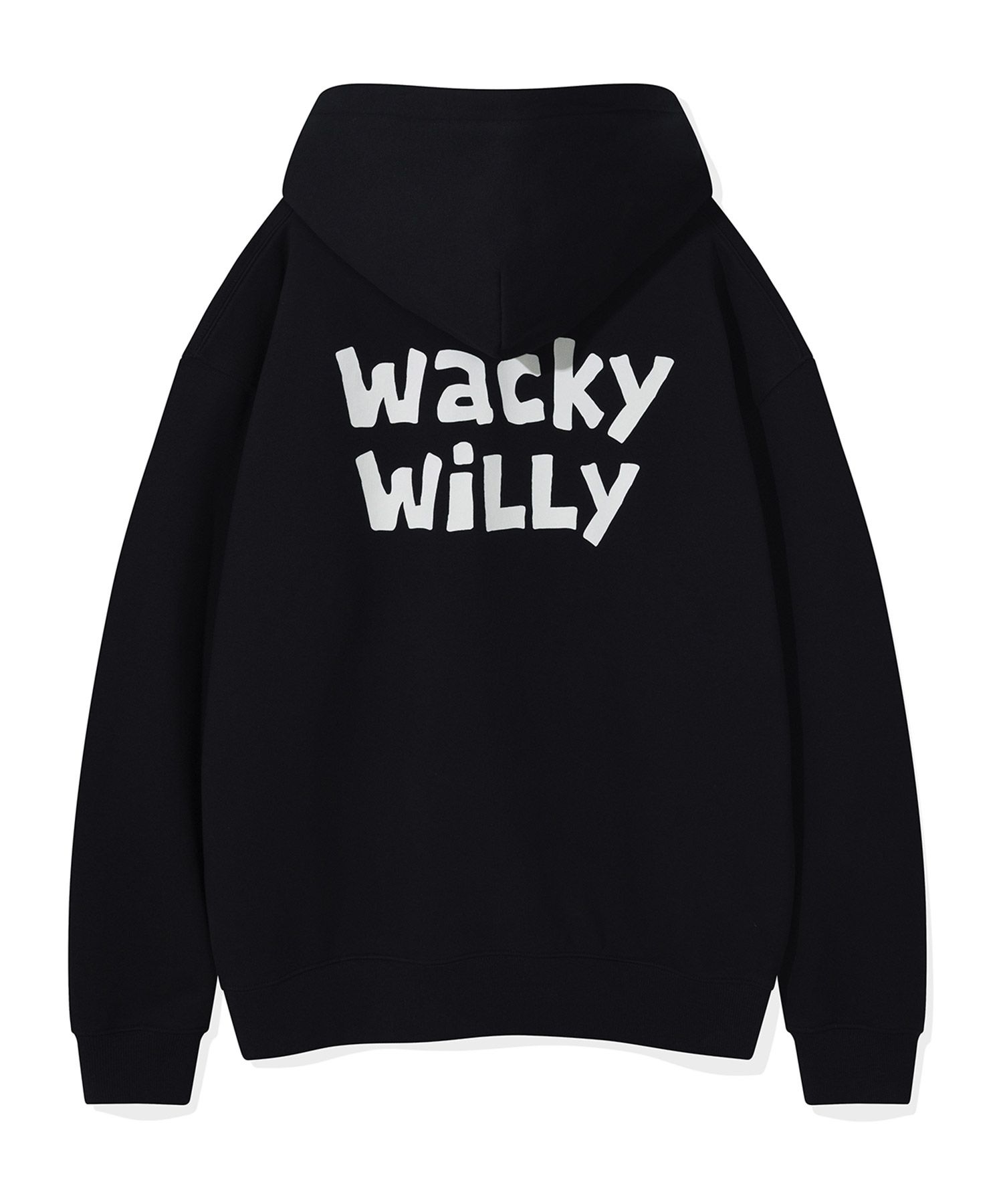 ★Wacky WiLLy★ Kiki All Over Graffiti Hoodie Black MUSINSA | WACKY WILLY Wakiwilli Sign Logo Hoodie Black