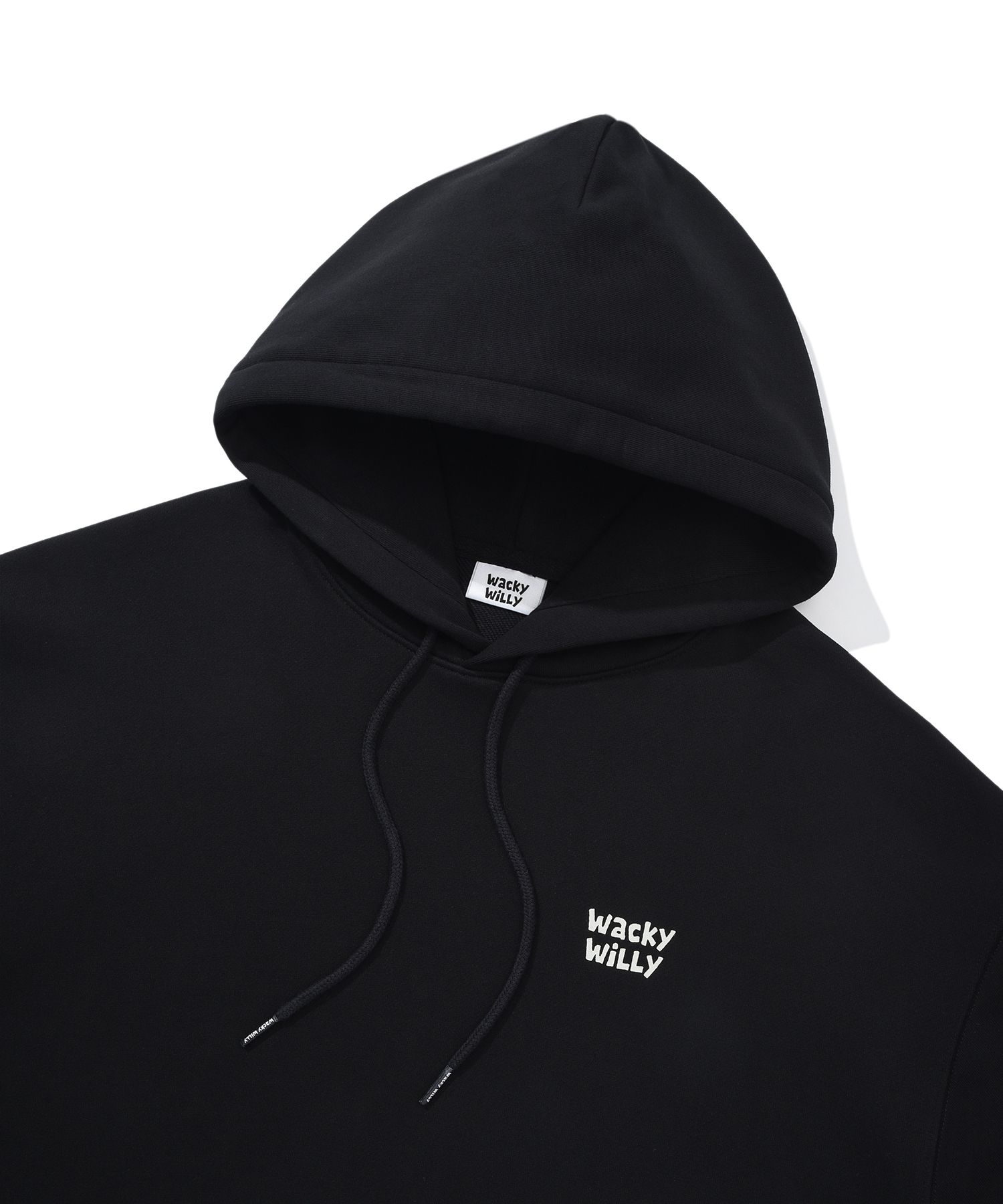 ★Wacky WiLLy★ Signature Kiki Wappen Hoodie Black WACKY WILLY Signature Kiki Wappen Hoodie - Black