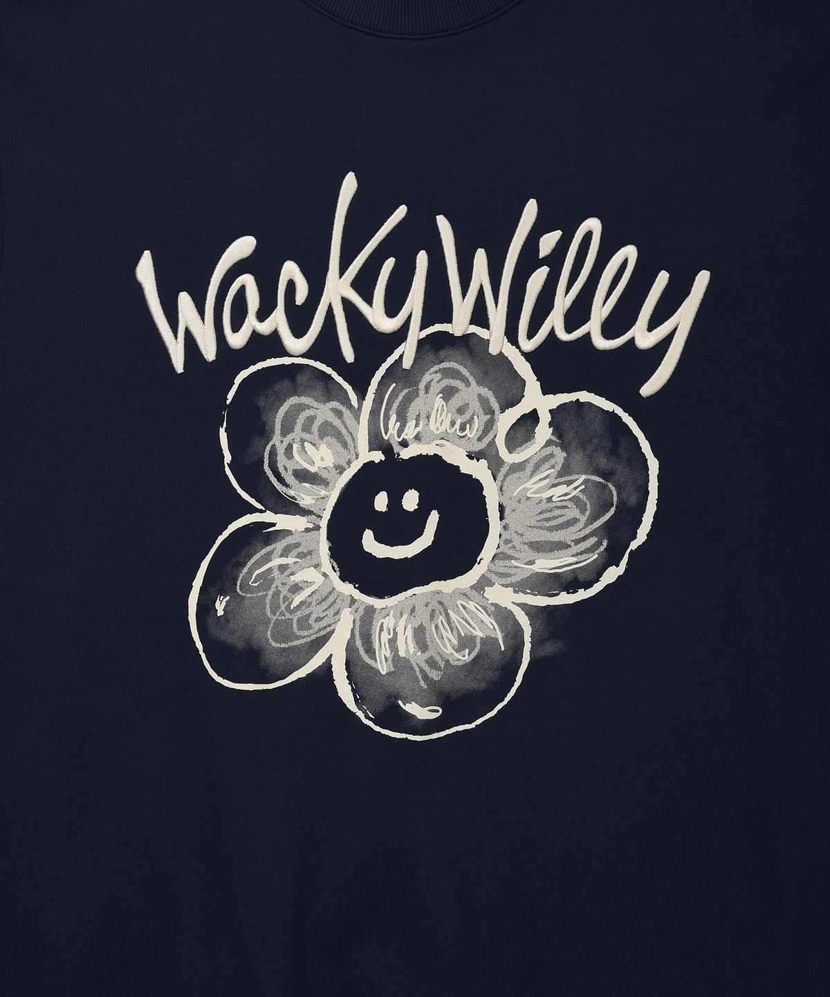 와키윌리(WACKY WILLY) 빅 릴리 맨투맨 네이비