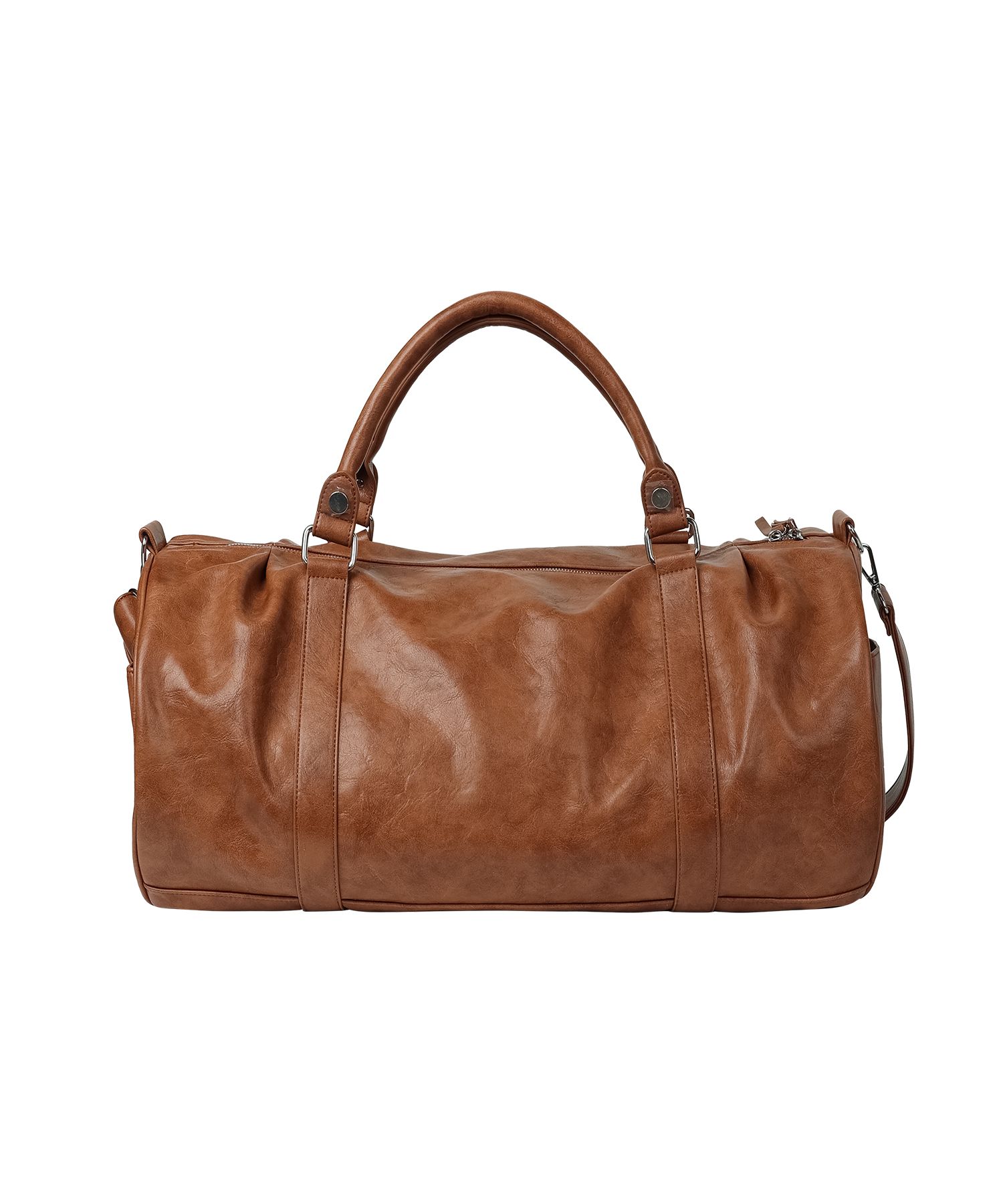 バッグ ボストンバッグ メンズ Brown's Boston Bag MUSINSA公式 | NOISE Cracked Leather Boston Travel Bag - Brown