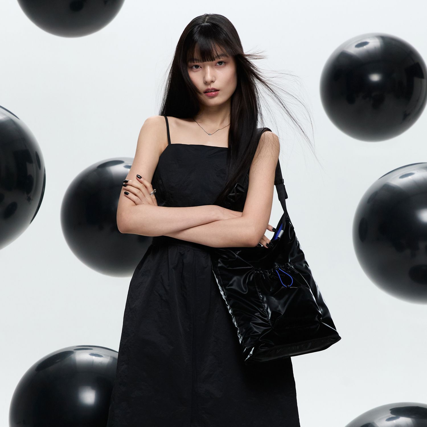 【SWEETCH】★韓国人気★MARKET BAG 002 Glossy Black★送料込 MUSINSA | SWEETCH CITY BOYS MARKET BAG 002 Glossy Black