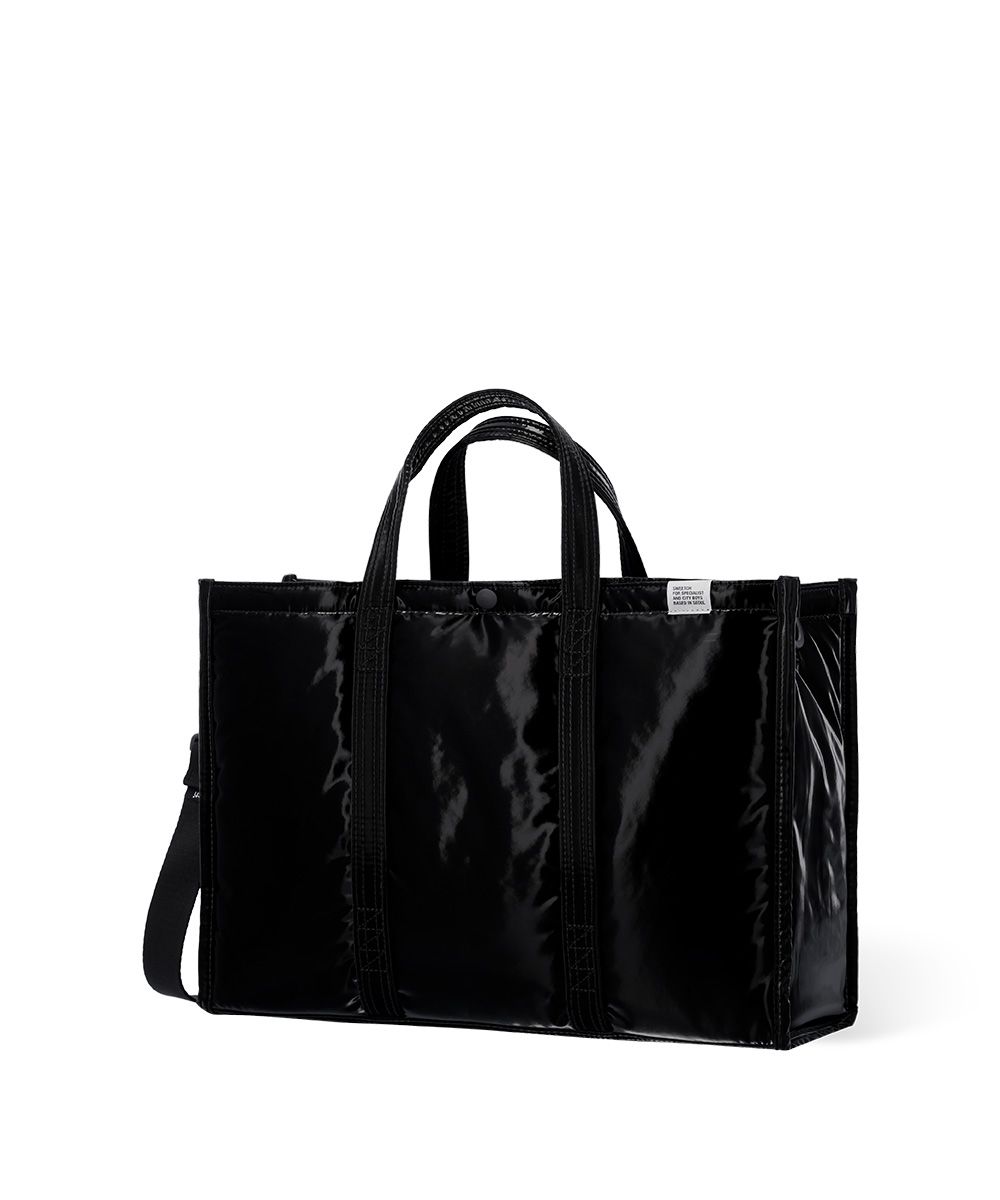 sweetch☆TOTE BRIEF 001 WIDE M Glossy Black MUSINSA | SWEETCH TOTE BRIEF 001 WIDE M Glossy Black