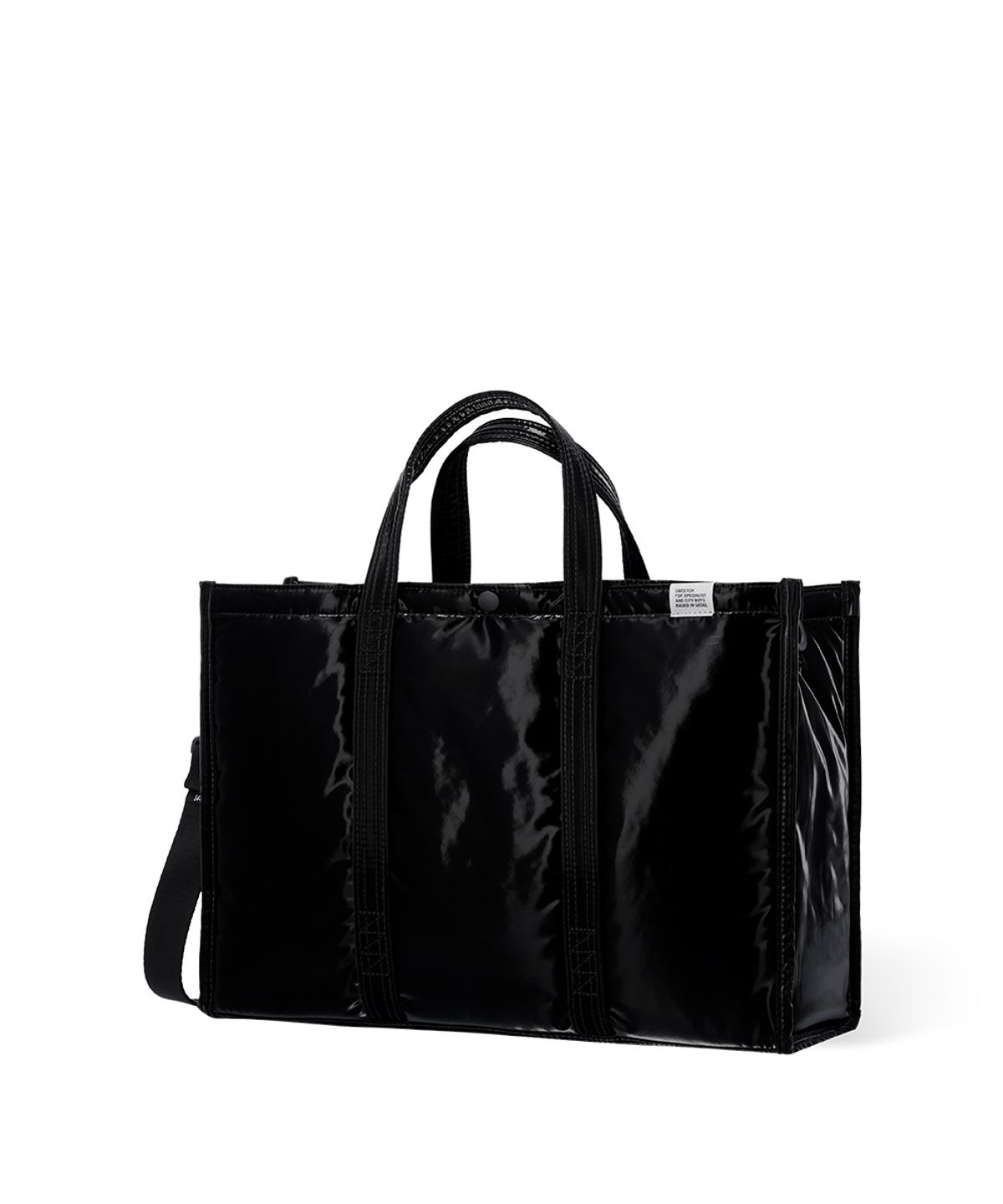 스위치(SWEETCH) TOTE BRIEF 001 WIDE M Glossy Black