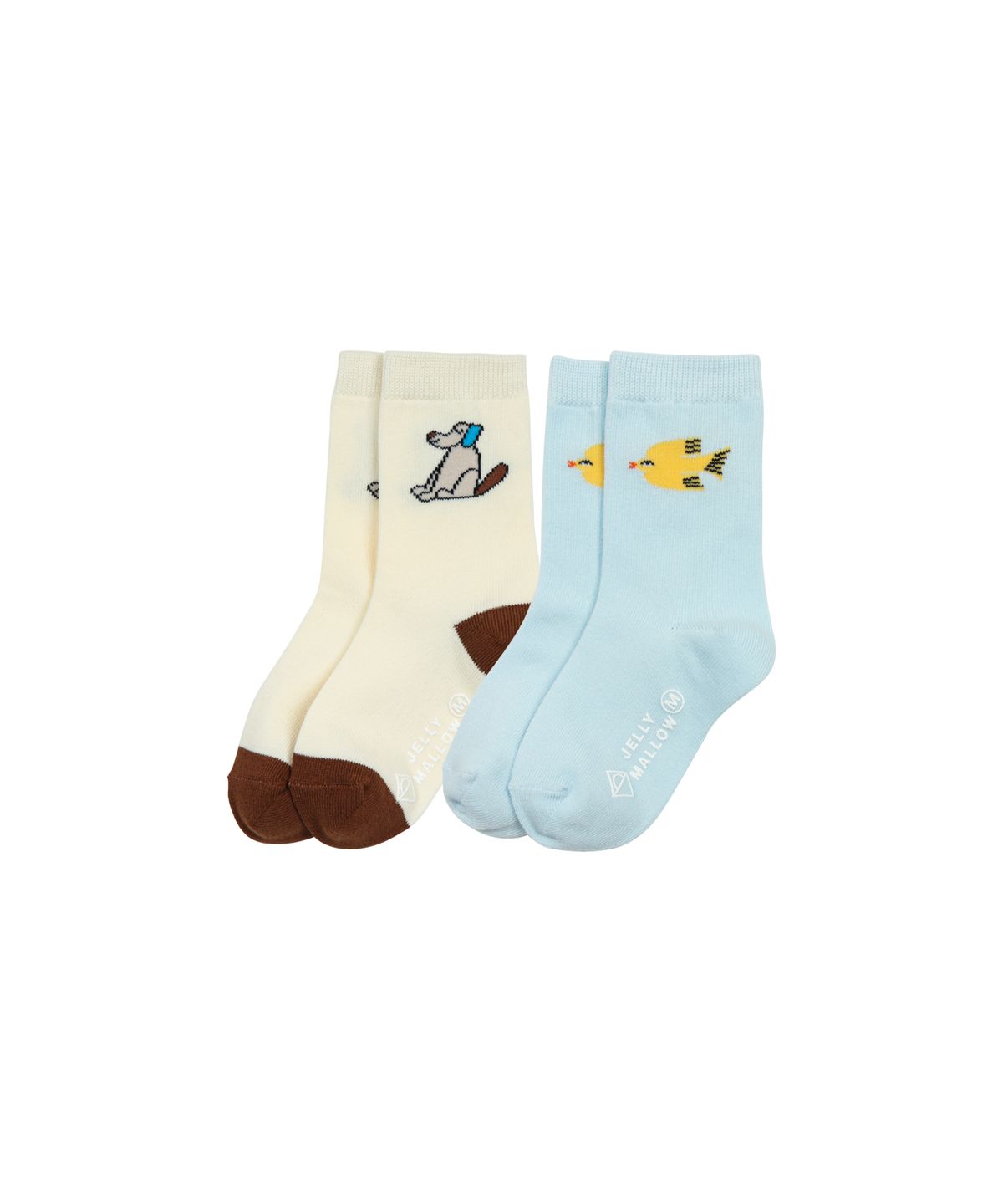 젤리멜로(JELLY MALLOW) 버드멍멍이 삭스세트_멀티