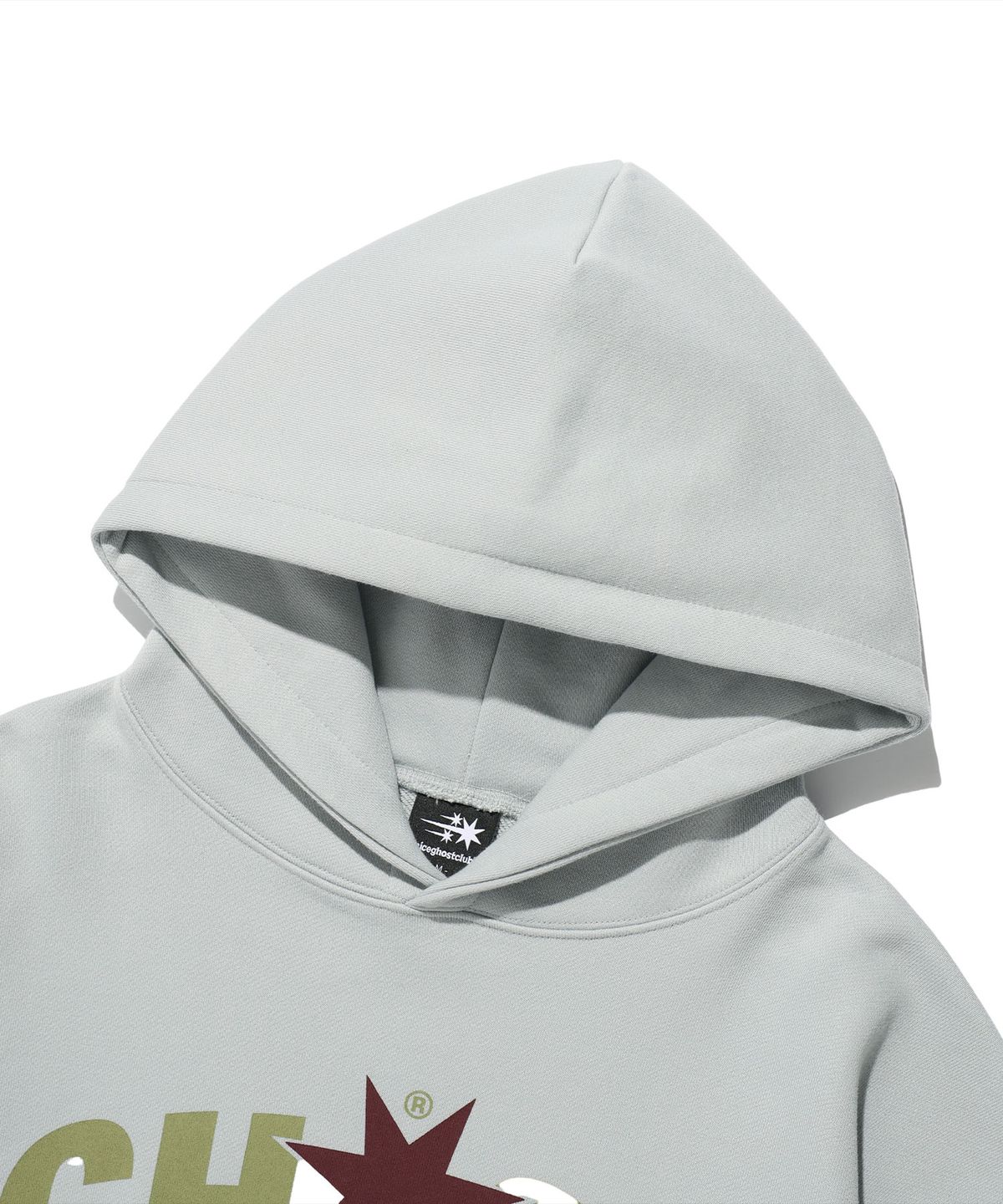 나이스고스트클럽(NICEGHOSTCLUB) GHOST ANGELS HOODIE_GREY(NG2FSUM406A)