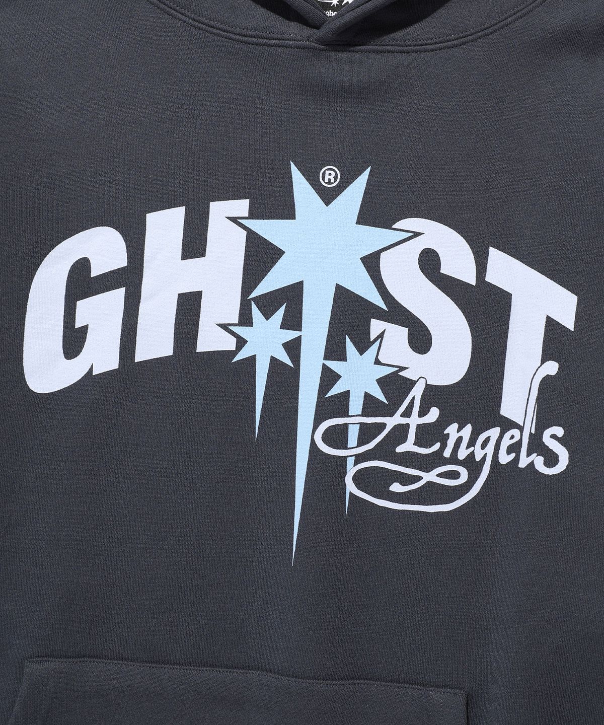 나이스고스트클럽(NICEGHOSTCLUB) GHOST ANGELS HOODIE_CHARCOAL(NG2FSUM406A)