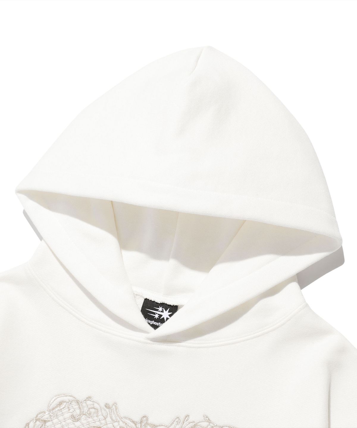 나이스고스트클럽(NICEGHOSTCLUB) HEART BOY HOODIE_WHITE(NG2FSUM404A)