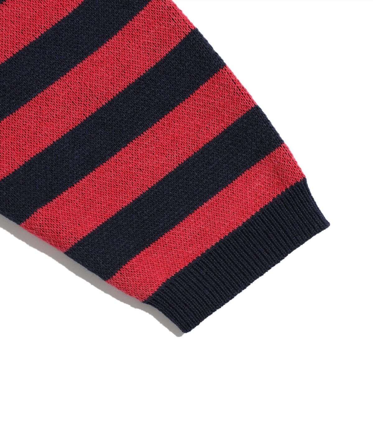 나이스고스트클럽(NICEGHOSTCLUB) SKULL RABBIT STRIPE KNIT_RED(NG2FSUK600A)