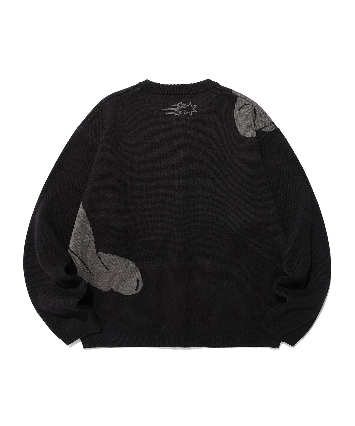 나이스고스트클럽(NICEGHOSTCLUB) ANGELS KNIT CARDIGAN_BLACK(NG2FSUK681A)