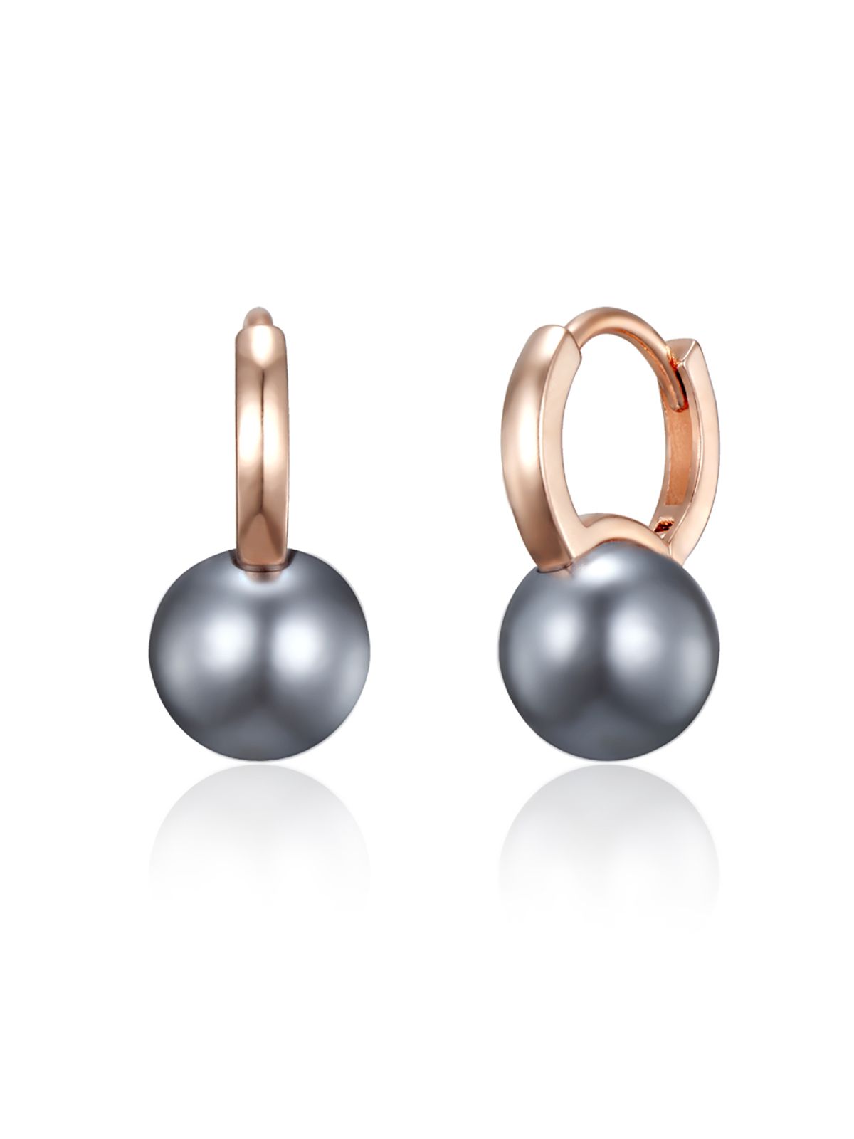 엘르주얼리(ELLEJEWELRY) 14K GF 블링 진주 원터치 귀걸이 ELGPEE569