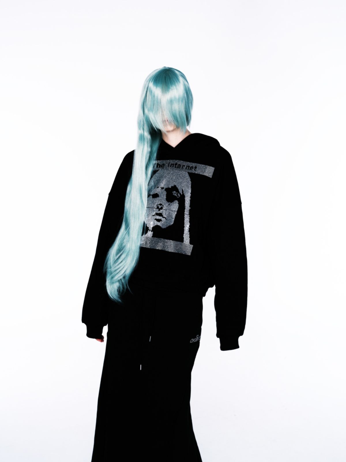 디와이도샵(DYDOSHOP) 인터넷 후디 (블랙)