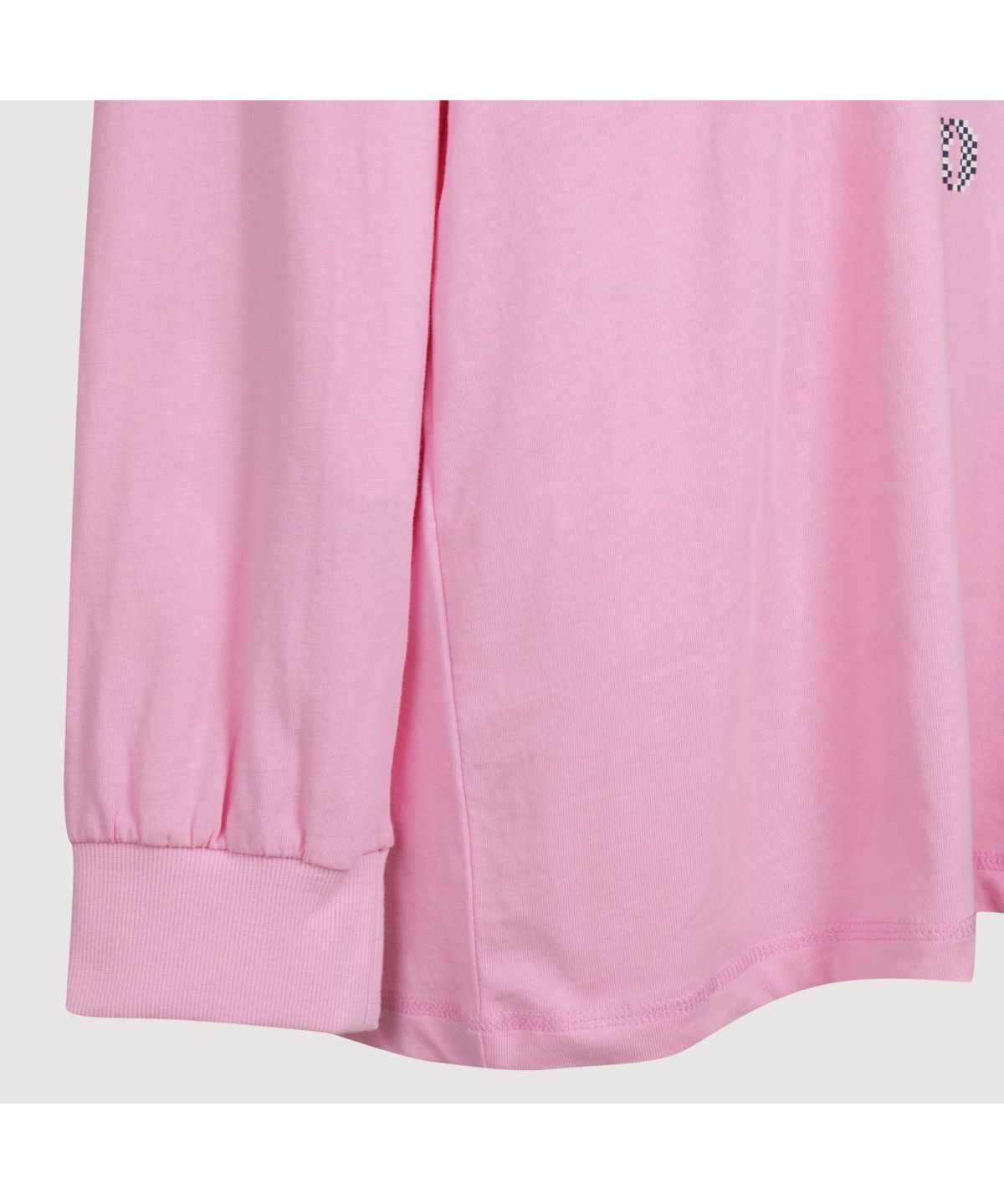 럭키슈에뜨(LUCKY CHOUETTE) Print Point Long Length Long-Sleeved T-Shirt (pink) LFTAS25190PIX
