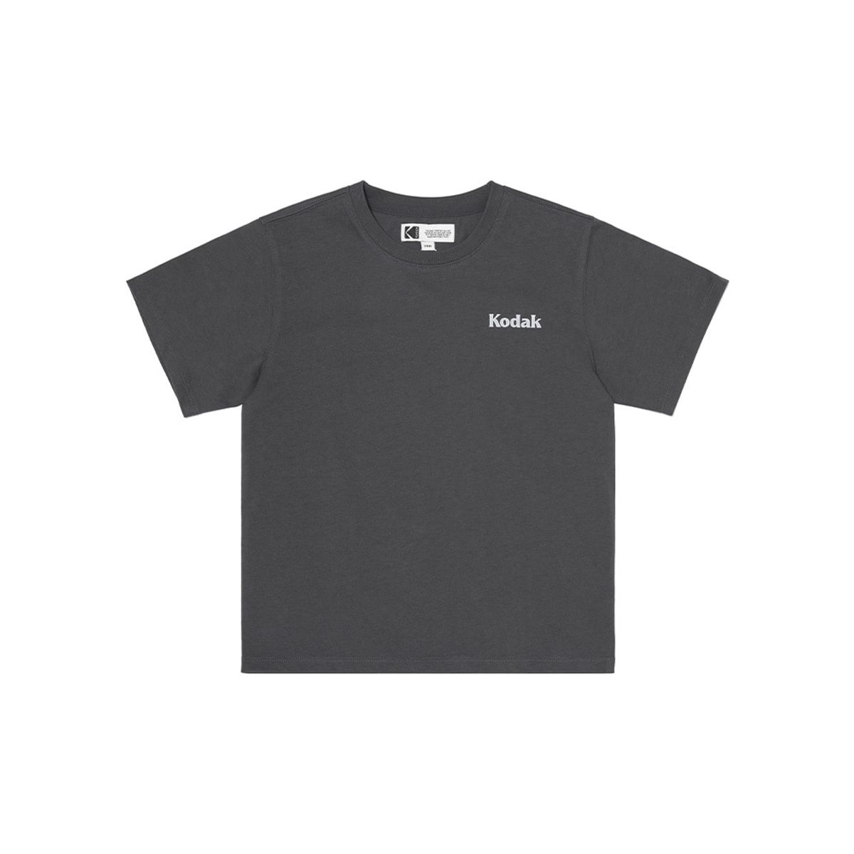 코닥 키즈(KODAK KIDS) 씨너리 그래픽 반팔티셔츠 키즈 CHARCOAL