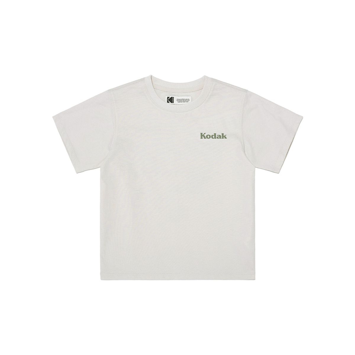 코닥 키즈(KODAK KIDS) 씨너리 그래픽 반팔티셔츠 키즈 LIGHT GREY