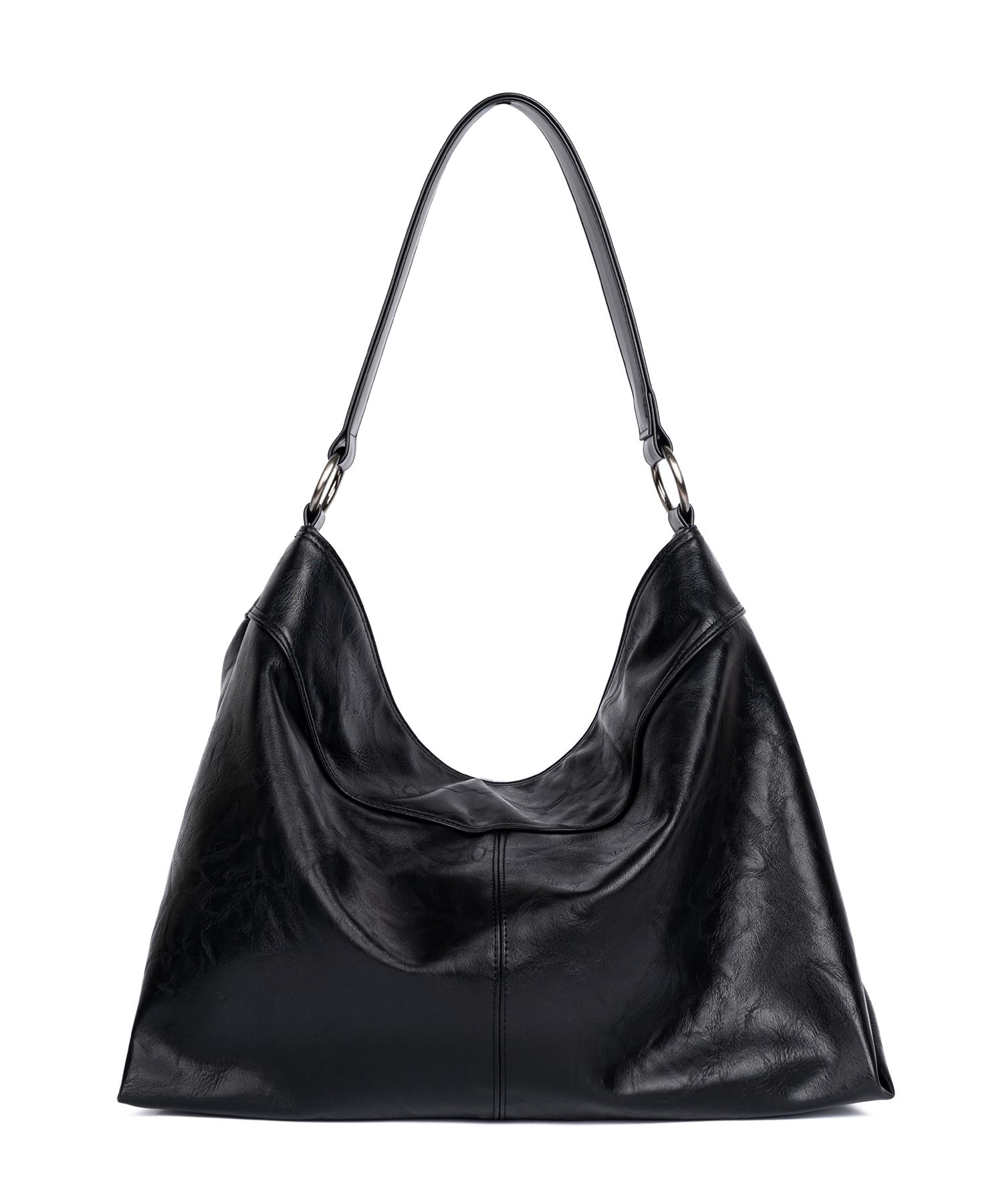 ショルダーバッグ・ポシェット HAHARCHIVE With Seawater Contour Shoulder Bag Leather Black MUSINSA公式 | HAH ARCHIVE [Haesu Collaboration] Contour
