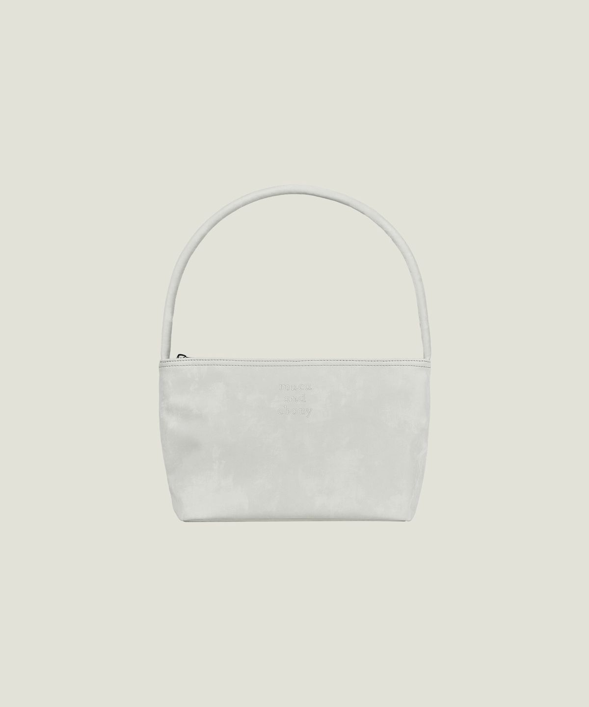 무쿠앤에보니(MUCU AND EBONY) Near Flat Bag _ Mucu Grey