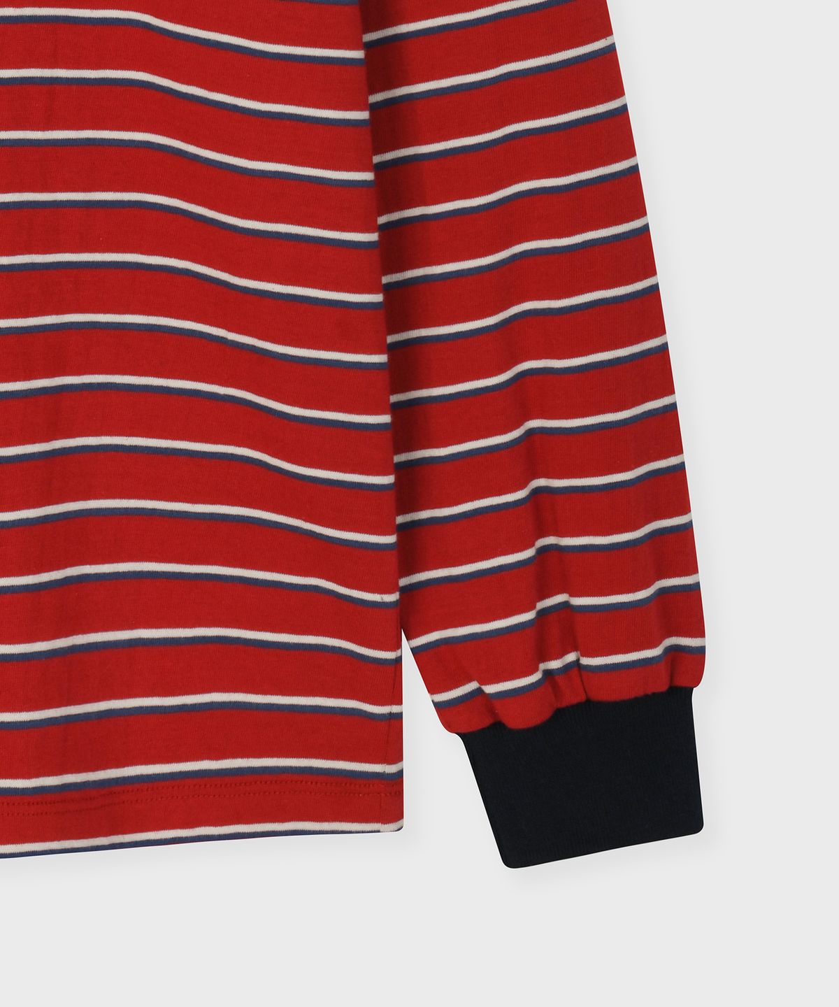 팔렛(FALLETT) 스트라이프 폴로티 레드