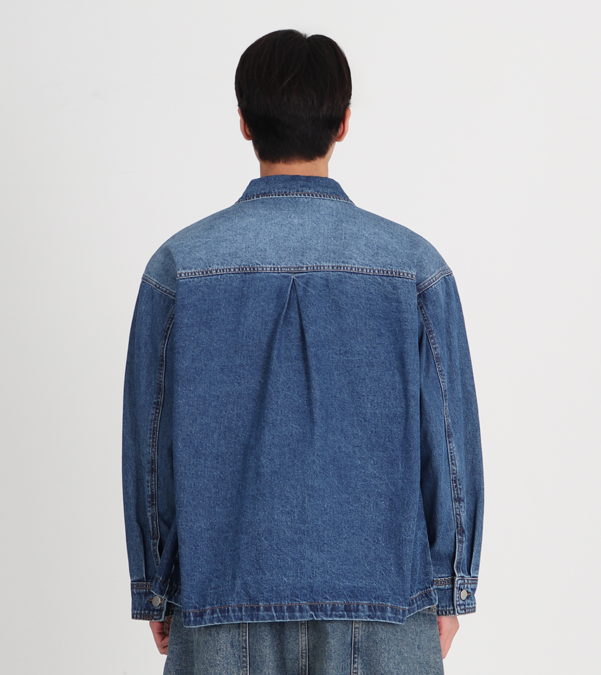 버튼서울(BUTTON SEOUL) 청 아우터 셔츠