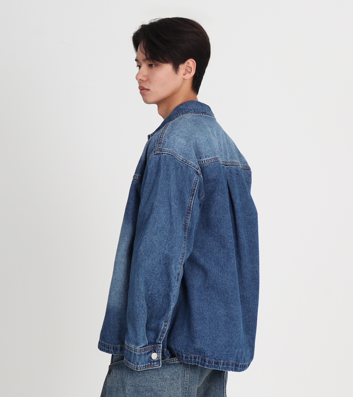 버튼서울(BUTTON SEOUL) 청 아우터 셔츠