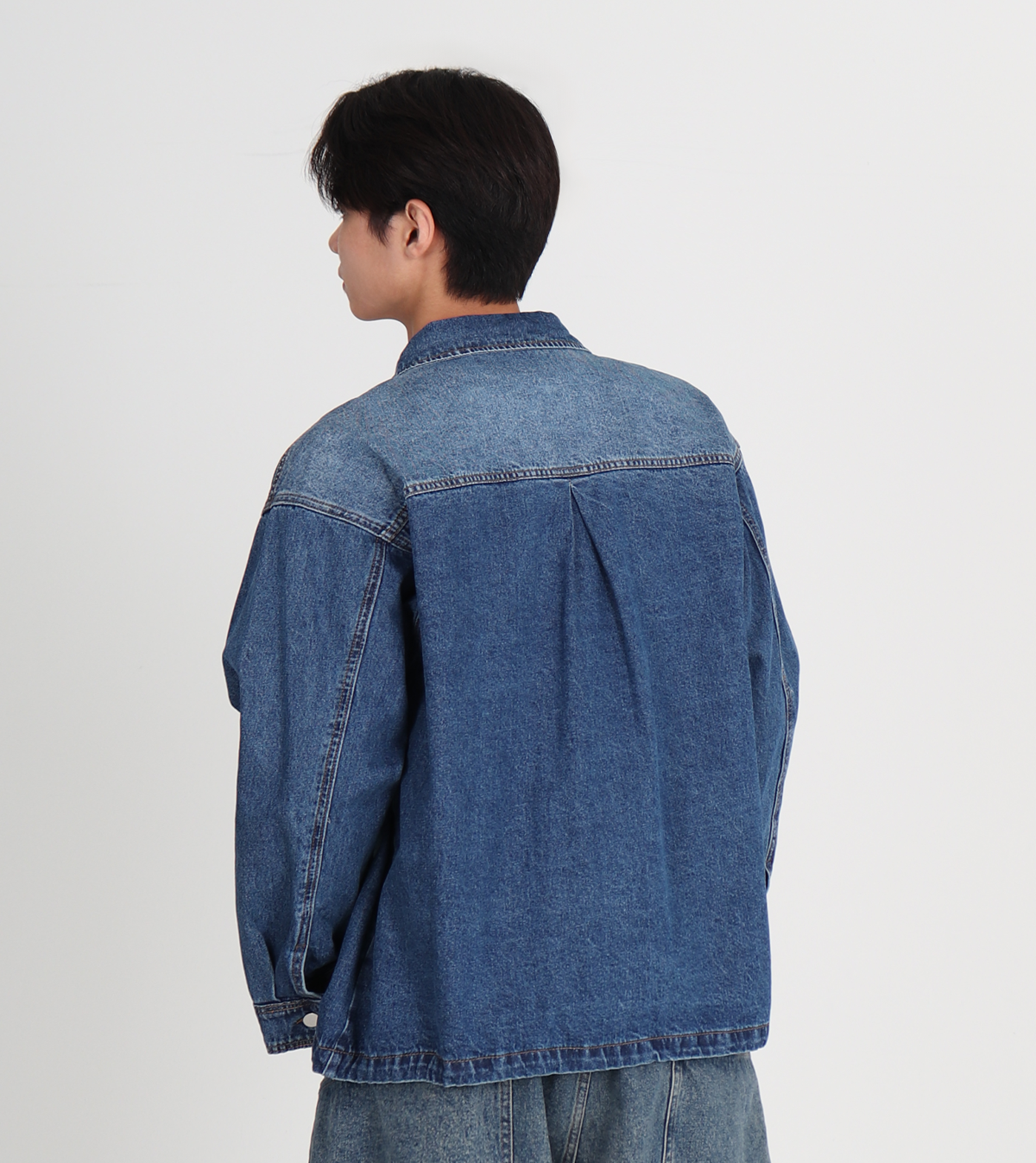 버튼서울(BUTTON SEOUL) 청 아우터 셔츠