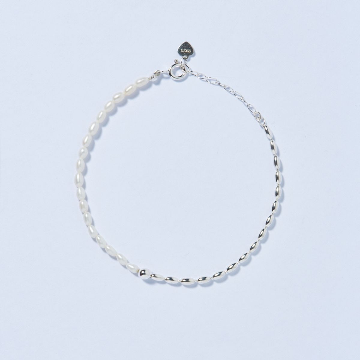 아쿠푸(ACOOPU) [925 silver] hapa freshwater pearl bracelet