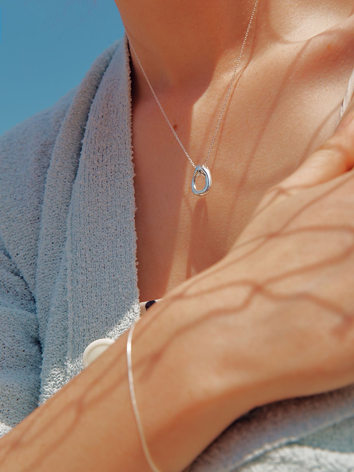 아쿠푸(ACOOPU) [925 silver] aha snake chain bracelet