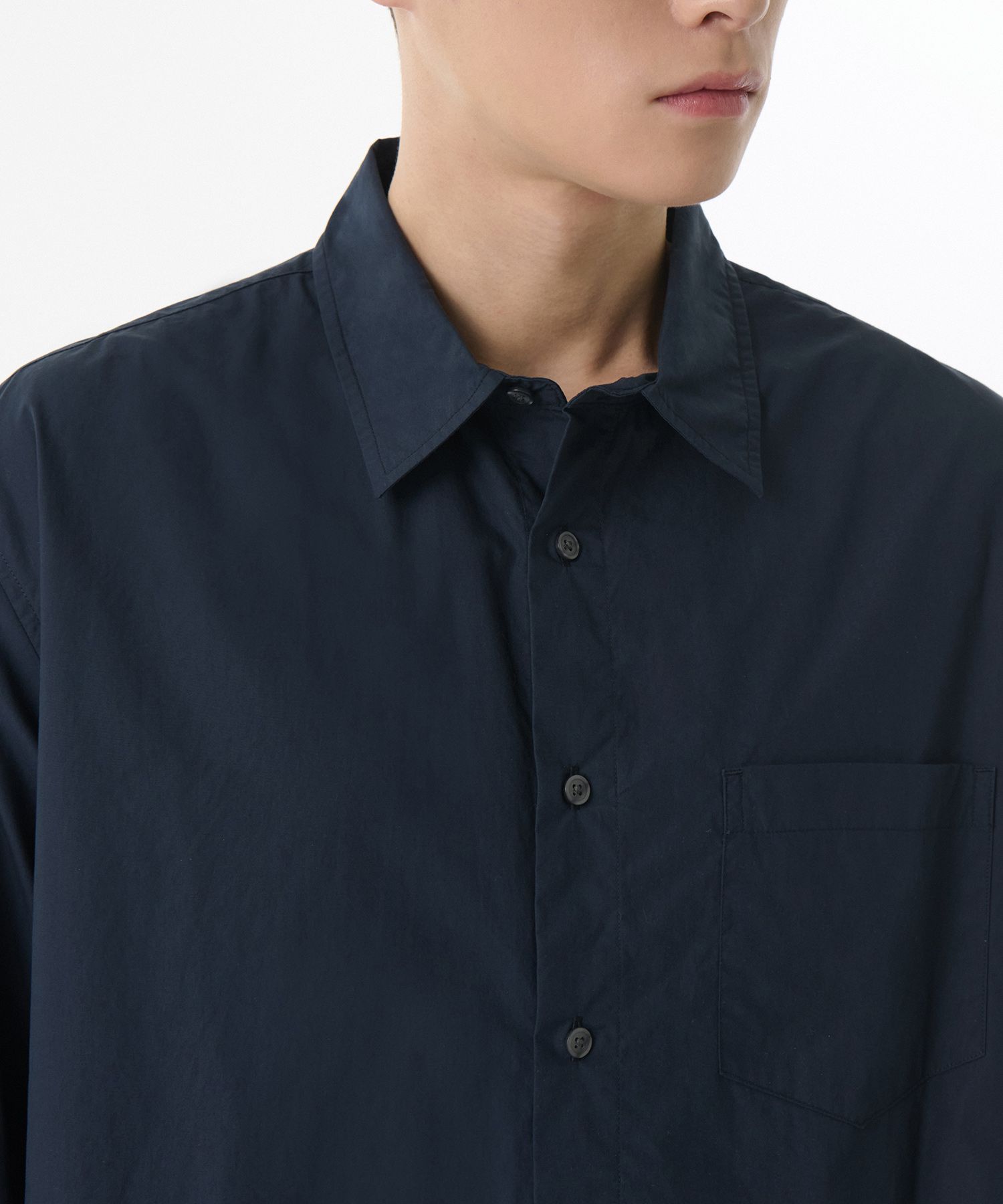 ★MUSINSA STANDARD★ Relaxed soft poplin shirt white MMESH10 MUSINSA | MUSINSA STANDARD Relaxed Washed Poplin Short