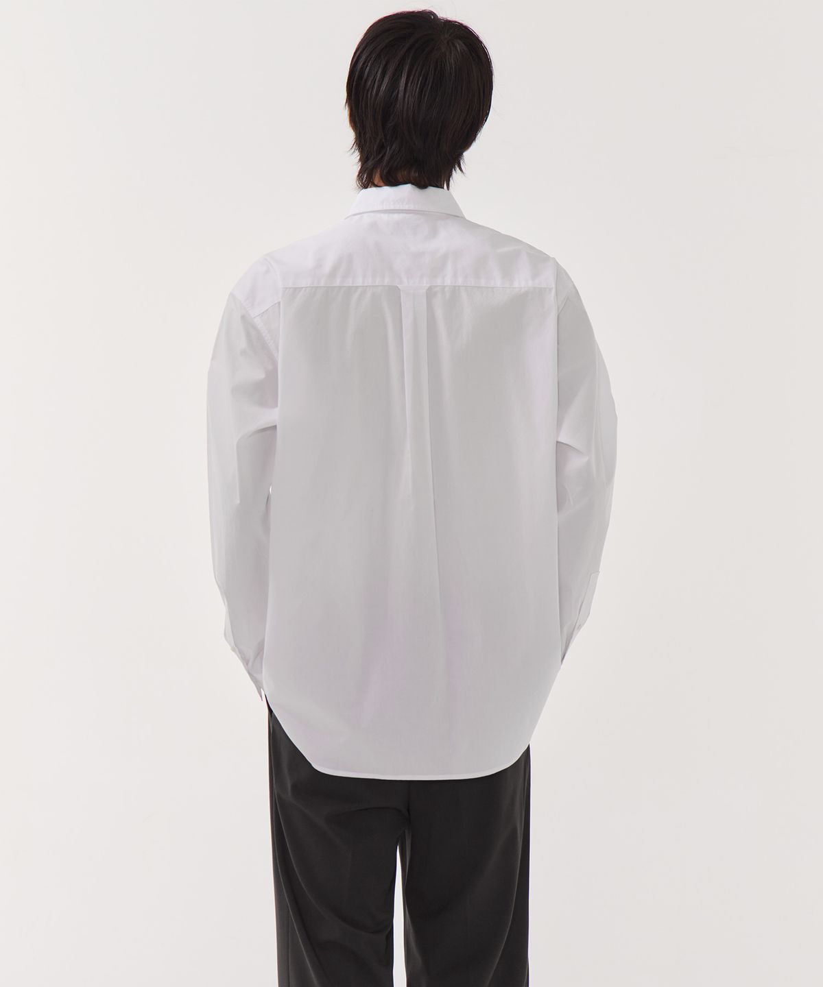 무신사 스탠다드(MUSINSA STANDARD) 릴렉스드 소프트 포플린 오피서 셔츠 [화이트]