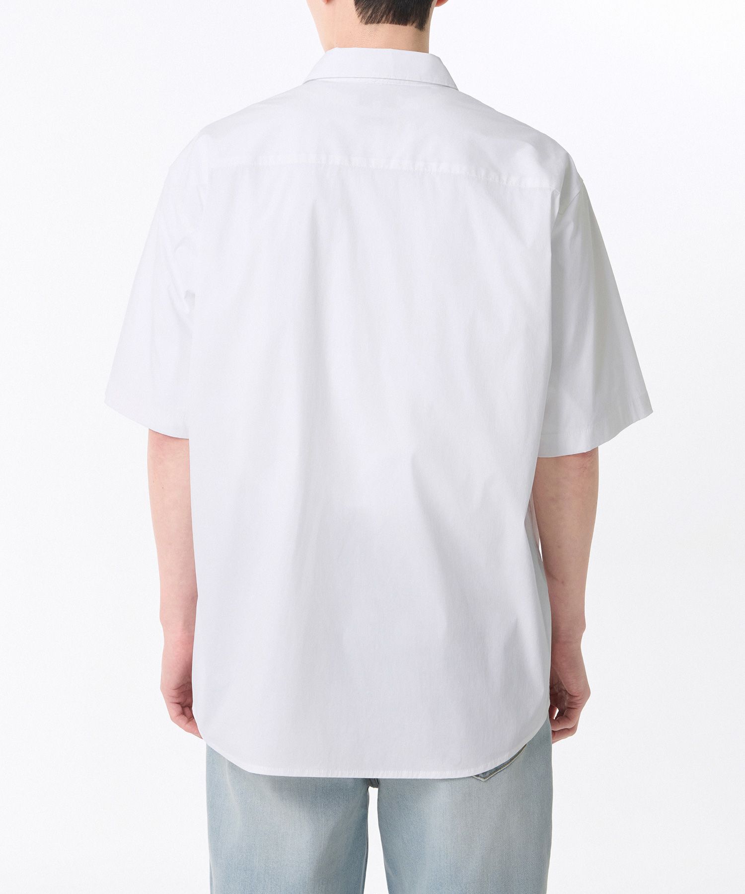 ★MUSINSA STANDARD★ Relaxed lightweight nylon shirt white M MUSINSA | MUSINSA STANDARD Relaxed lightweight nylon shirt