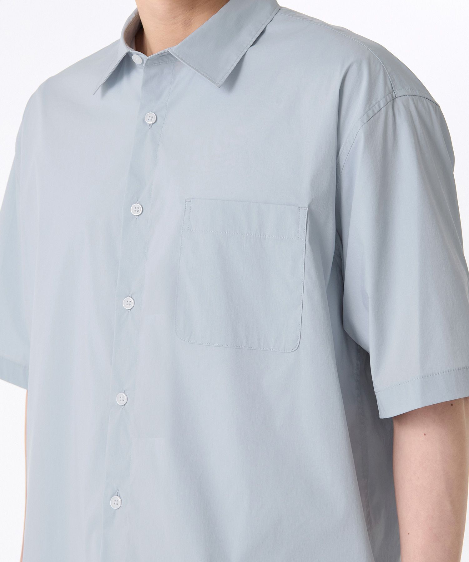 ★MUSINSA STANDARD★ Cool Standard Relaxed Nylon Shirt Light MUSINSA | MUSINSA STANDARD [Cool Standard] Relaxed Nylon
